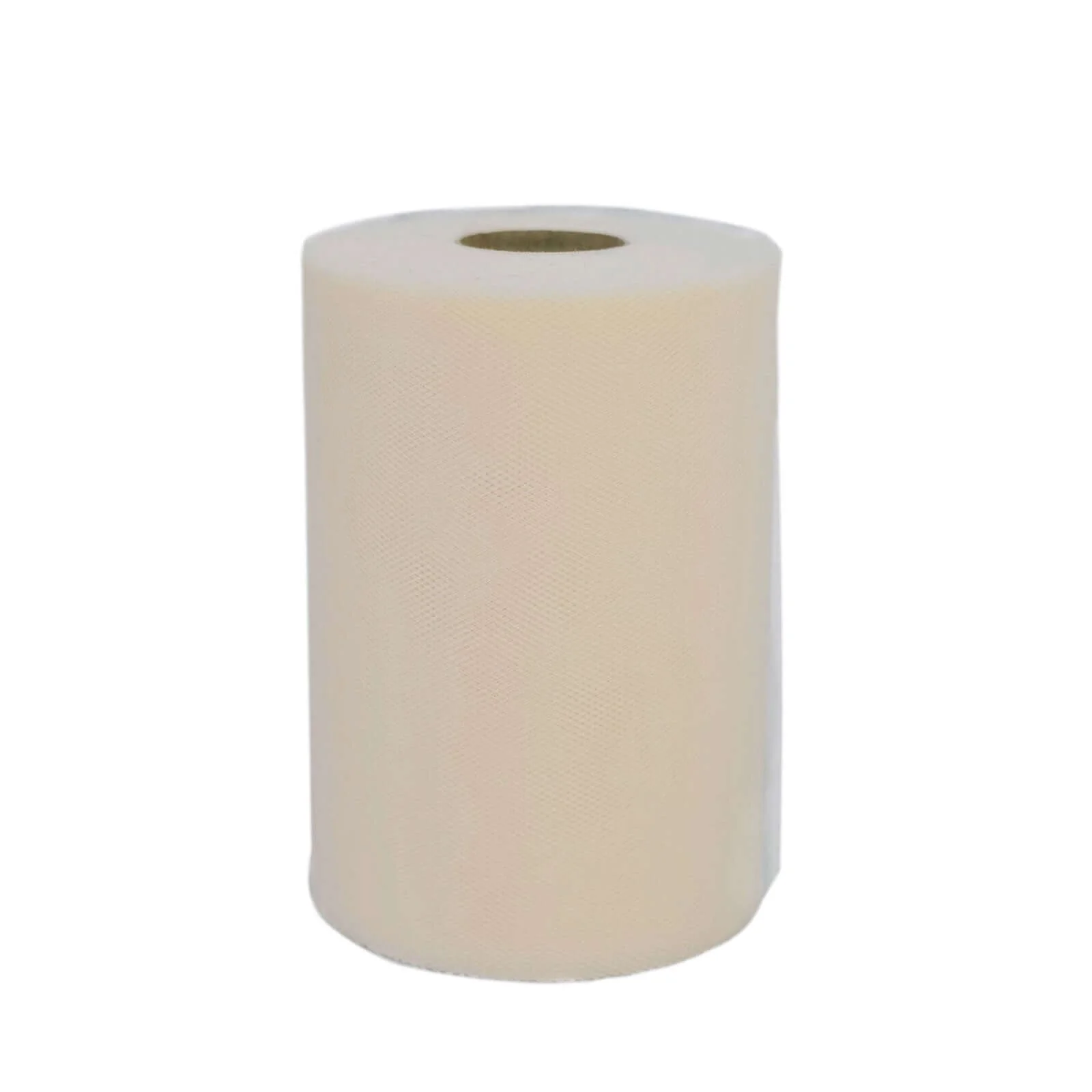 Beige Tulle Fabric Bolt, Sheer Fabric Spool Roll For Crafts 6"x100 Yards - Image 6