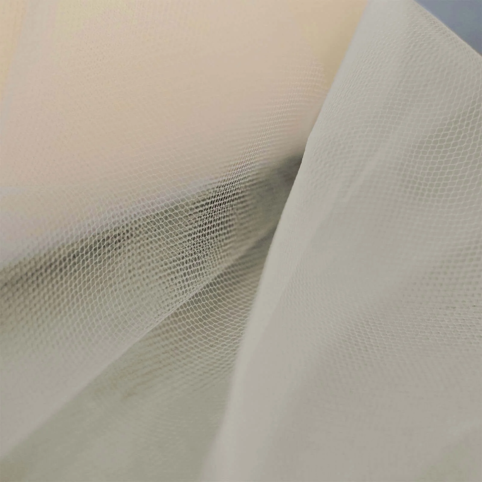 Beige Tulle Fabric Bolt, Sheer Fabric Spool Roll For Crafts 6"x100 Yards - Image 7