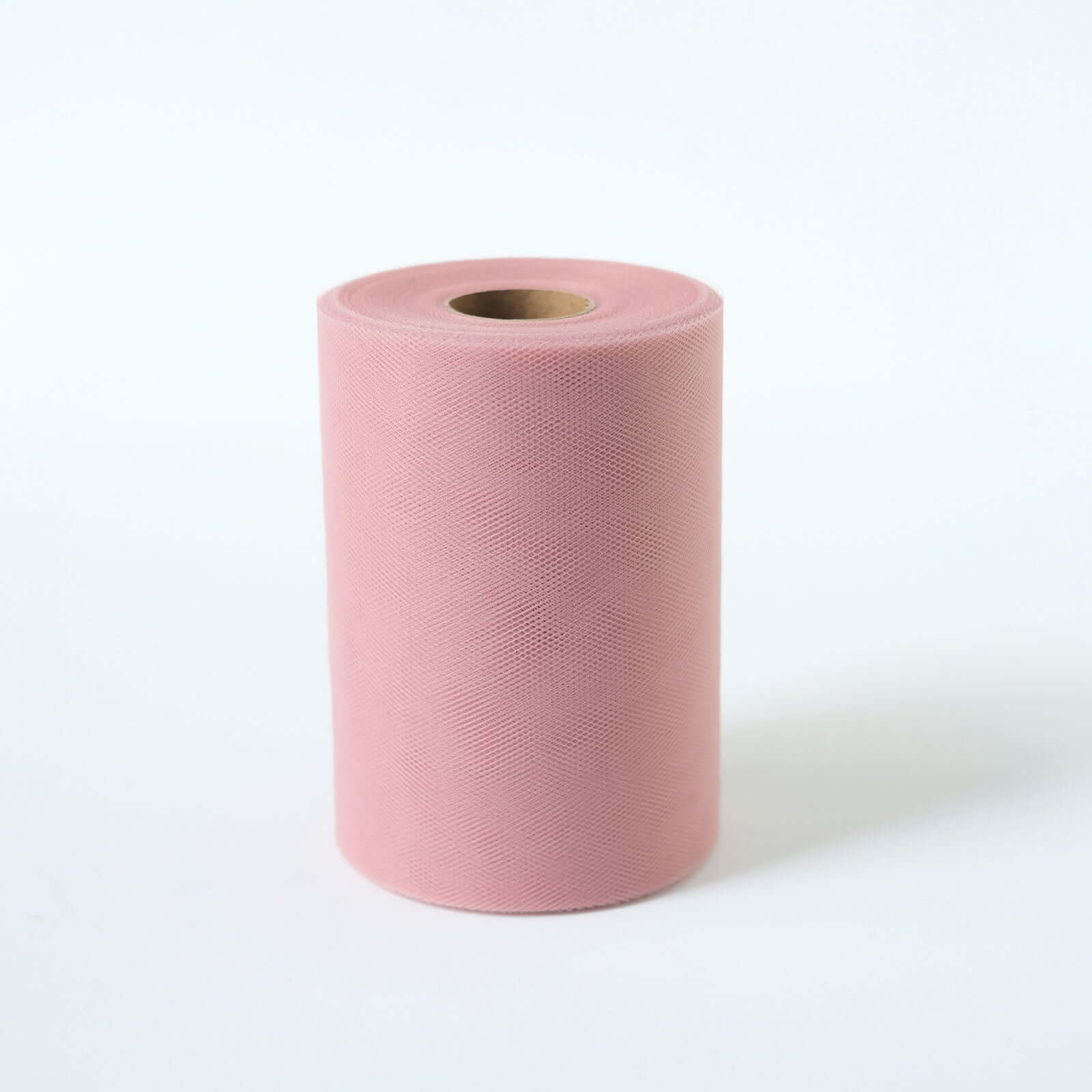 Dusty Rose Tulle Fabric Bolt, Sheer Fabric Spool Roll For Crafts 6"x100 Yards - Image 6