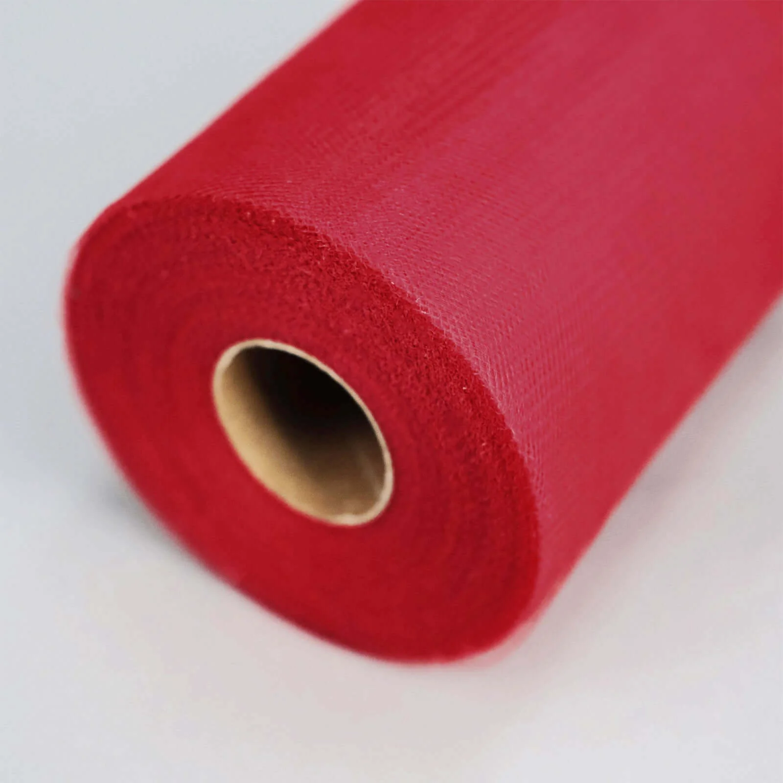 Red Tulle Fabric Bolt, Sheer Fabric Spool Roll For Crafts 6"x100 Yards - Image 5