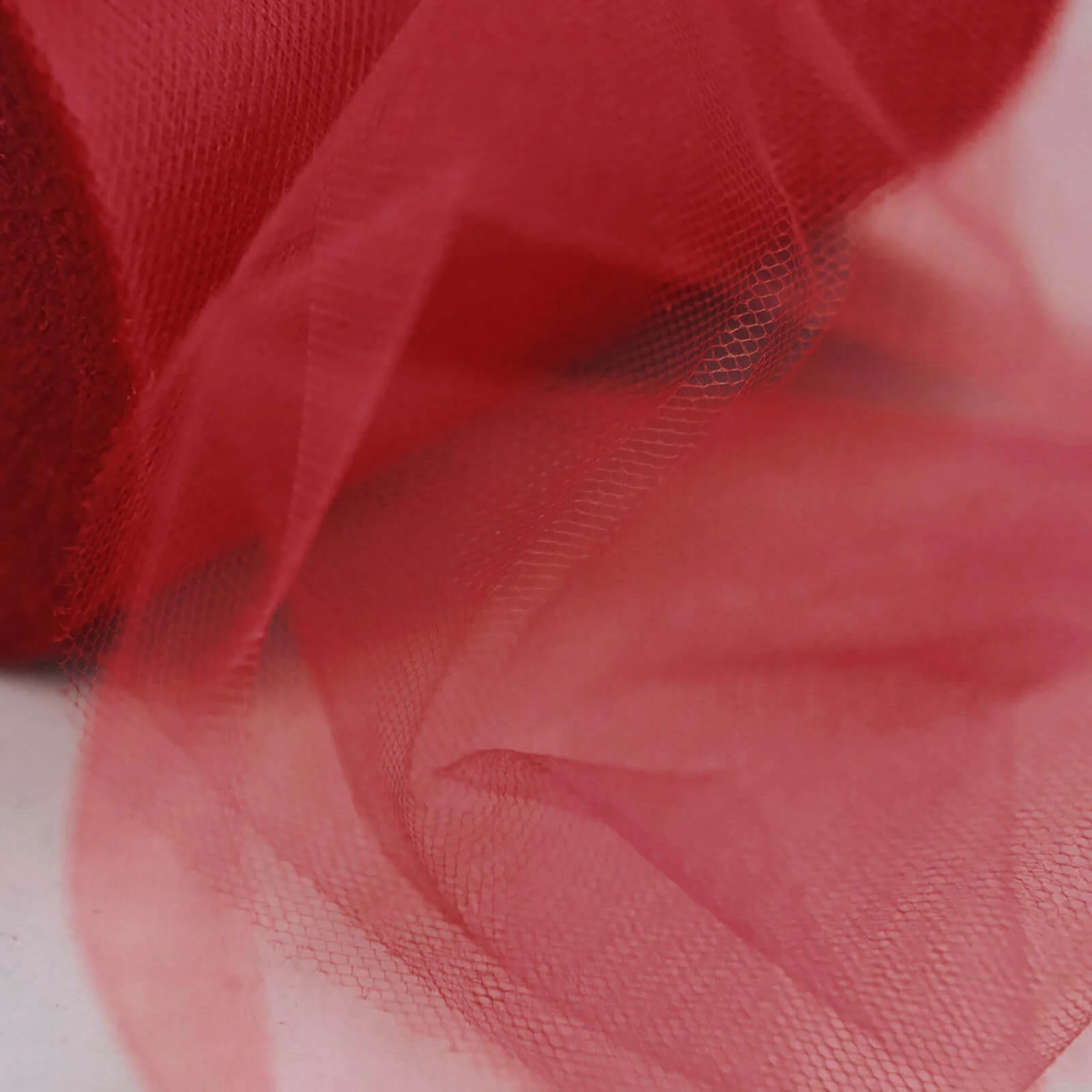 Red Tulle Fabric Bolt, Sheer Fabric Spool Roll For Crafts 6"x100 Yards - Image 8