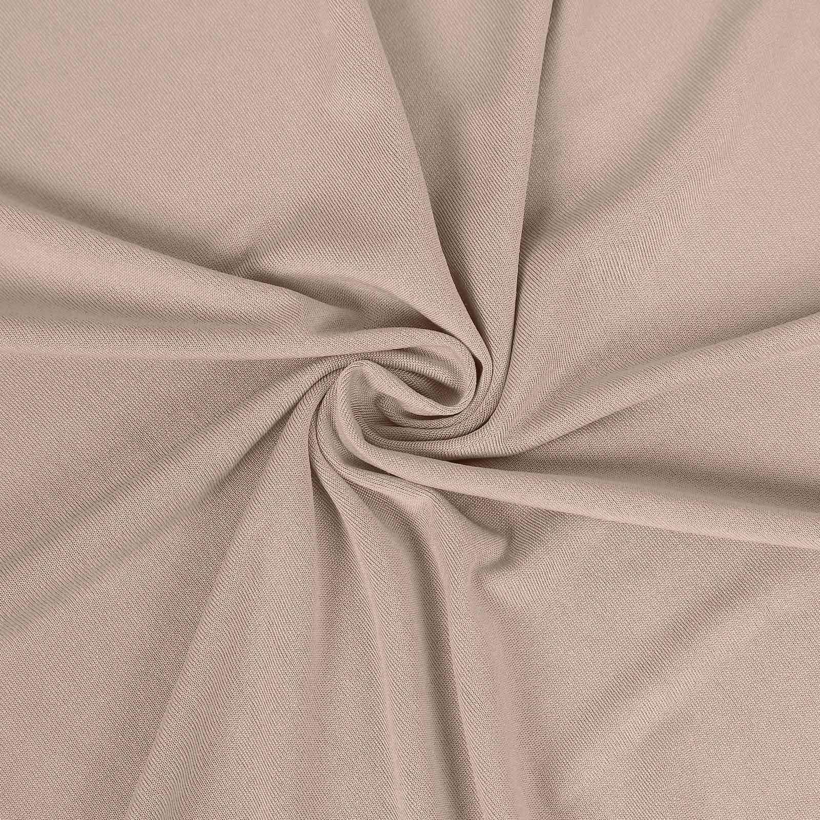 Nude Round Spandex Fit Wedding Backdrop Stand Cover 7.5ft - Image 8