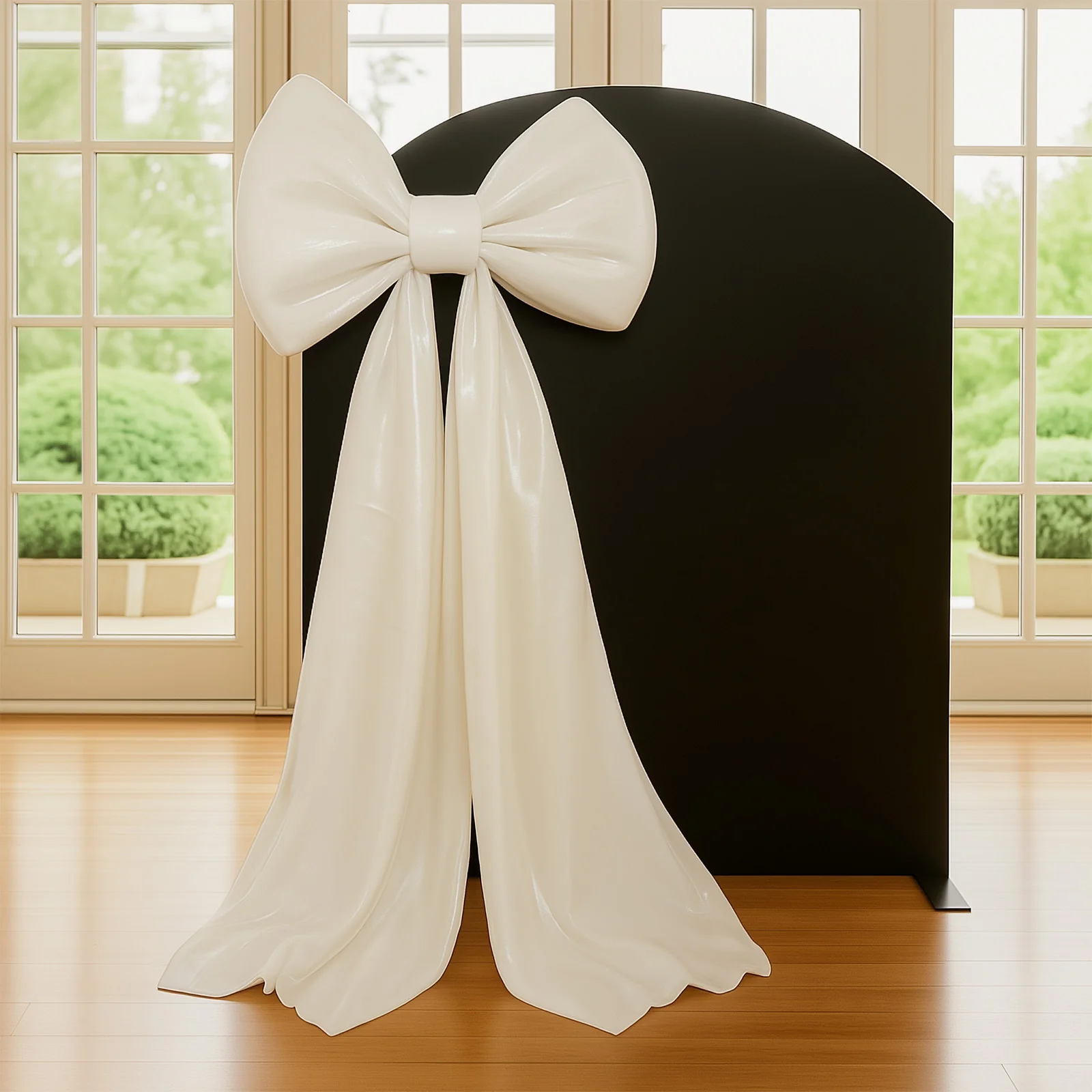 7ft Giant White Bow Tie Décor for Weddings, Baby Showers & Events - Image 6