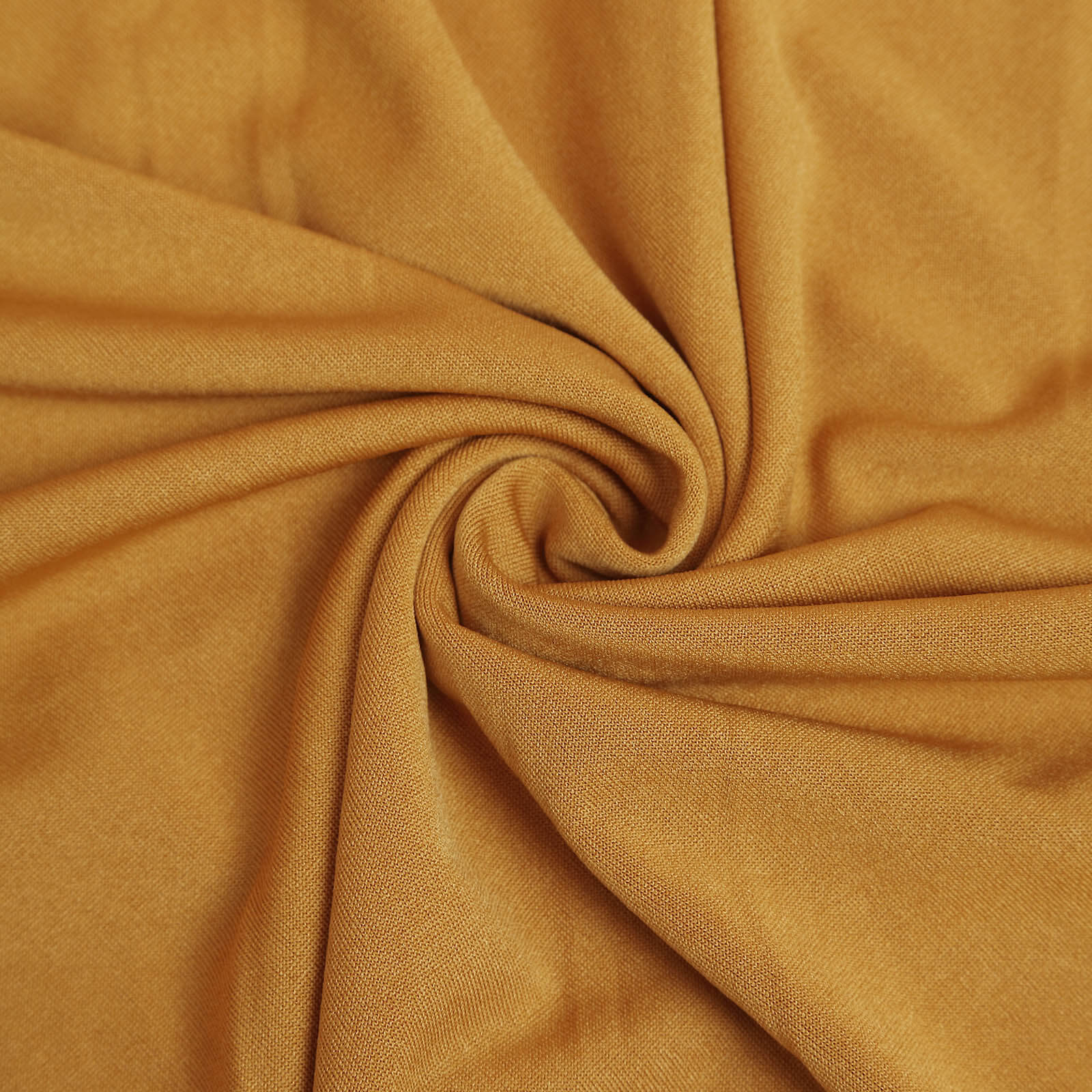 Matte Gold Fitted Spandex Half Moon Wedding Arch Cover, Custom Fit Chiara Backdrop Stand Cover 7ft - Image 13