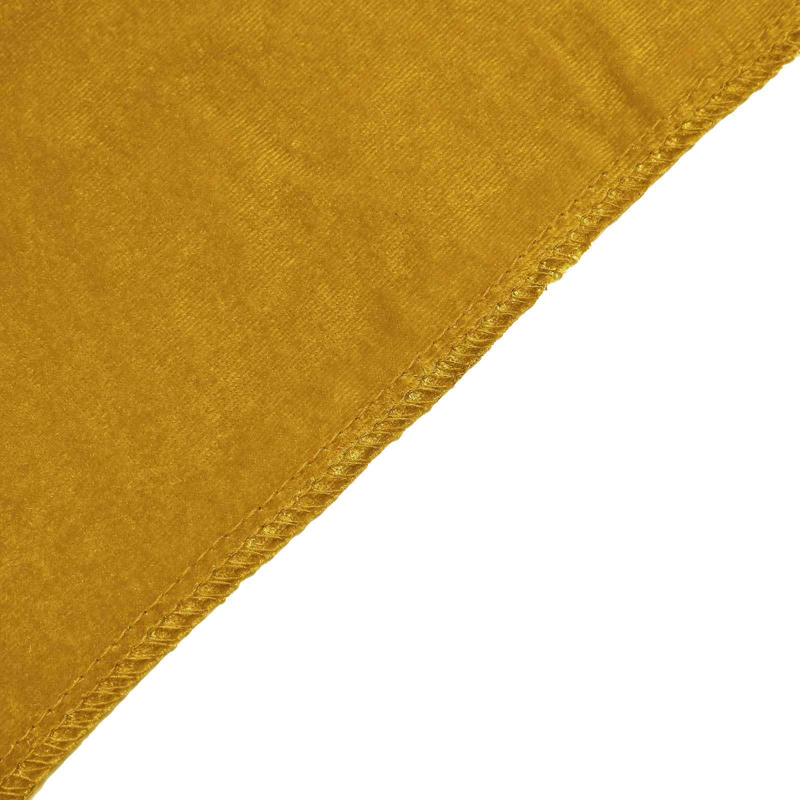 Metallic Gold Velvet Fitted Hexagon Wedding Arch Backdrop Cover 8ftx7ft - Image 9