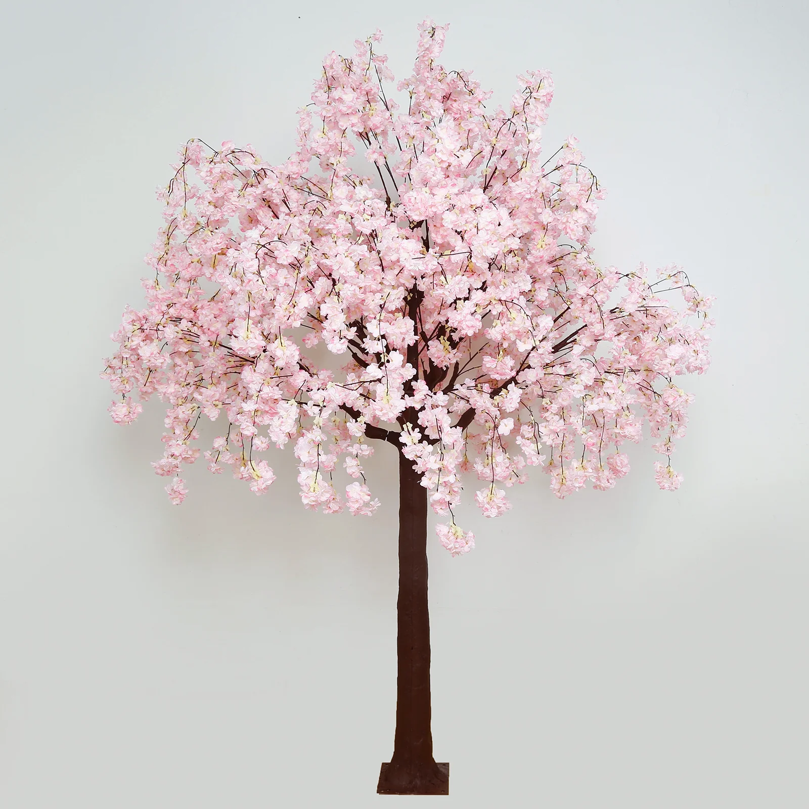 Artificial Cherry Blossom Tree 8ft Blush – Silk Sakura Wishing Tree with Fiberglass Trunk & Sturdy Metal Base - Image 2