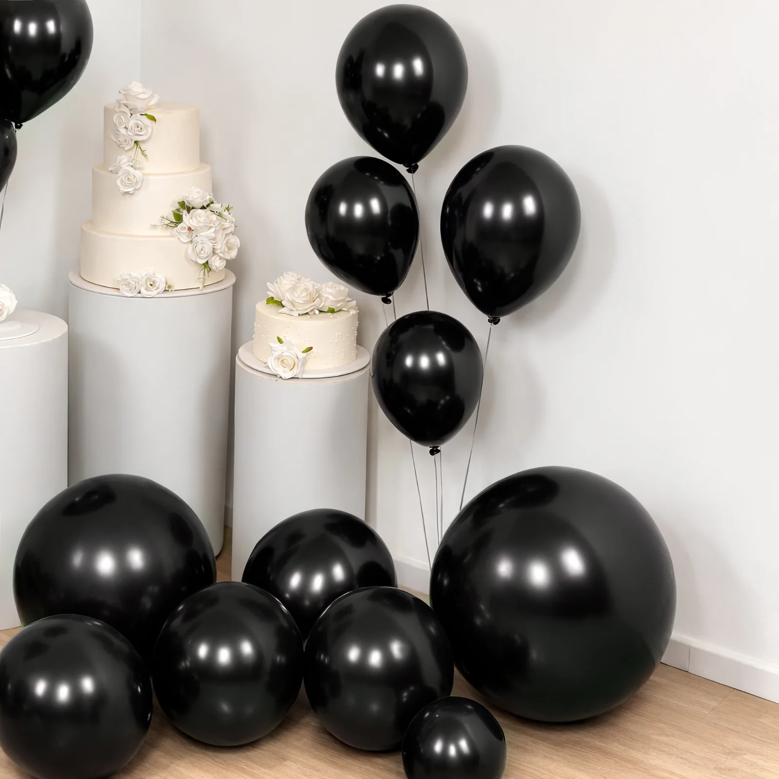 Biodegradable Balloon Arch Kit – Set of 110 Black Latex Garland, Extra Strong & Eco-Friendly - Image 7