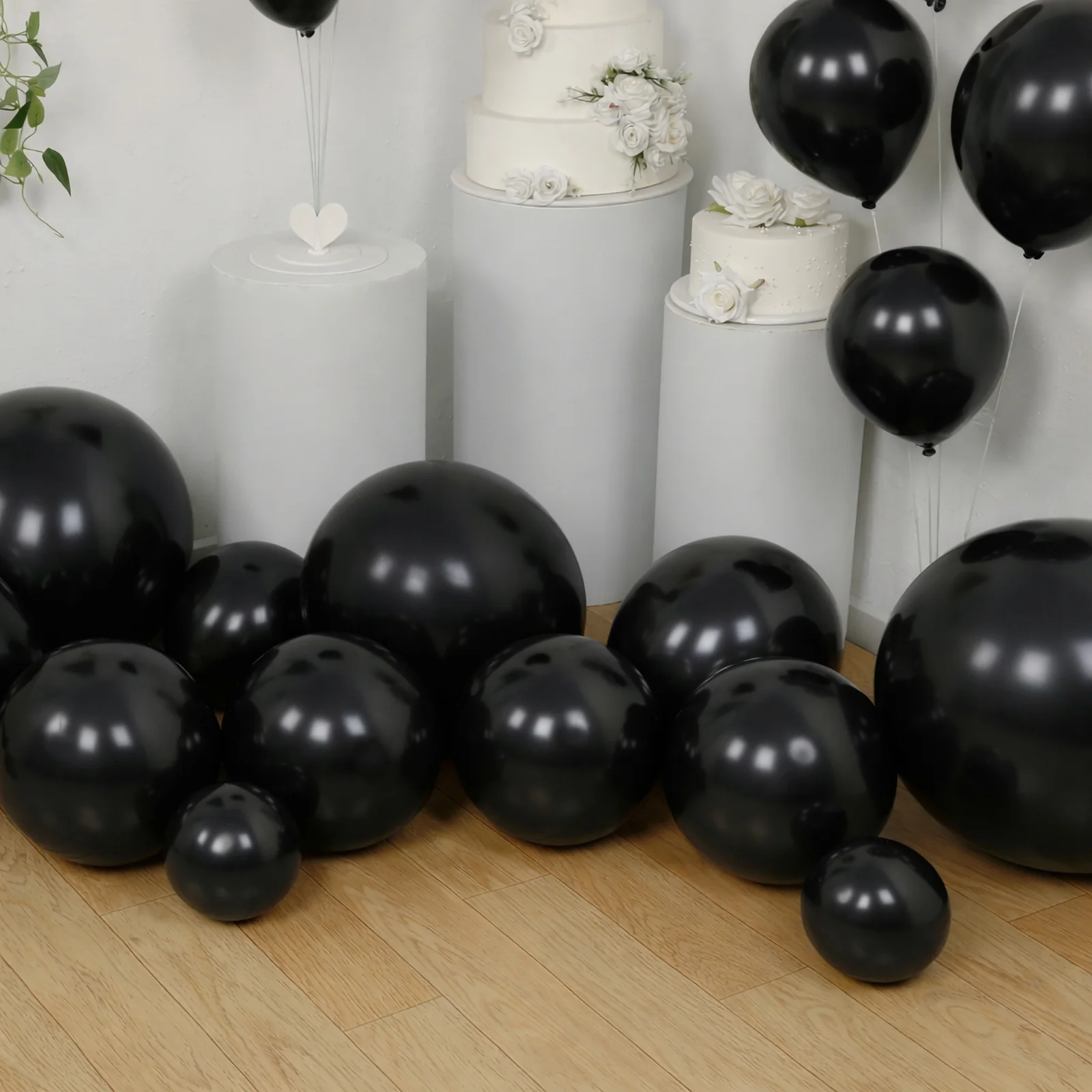 Biodegradable Balloon Arch Kit – Set of 110 Black Latex Garland, Extra Strong & Eco-Friendly - Image 8