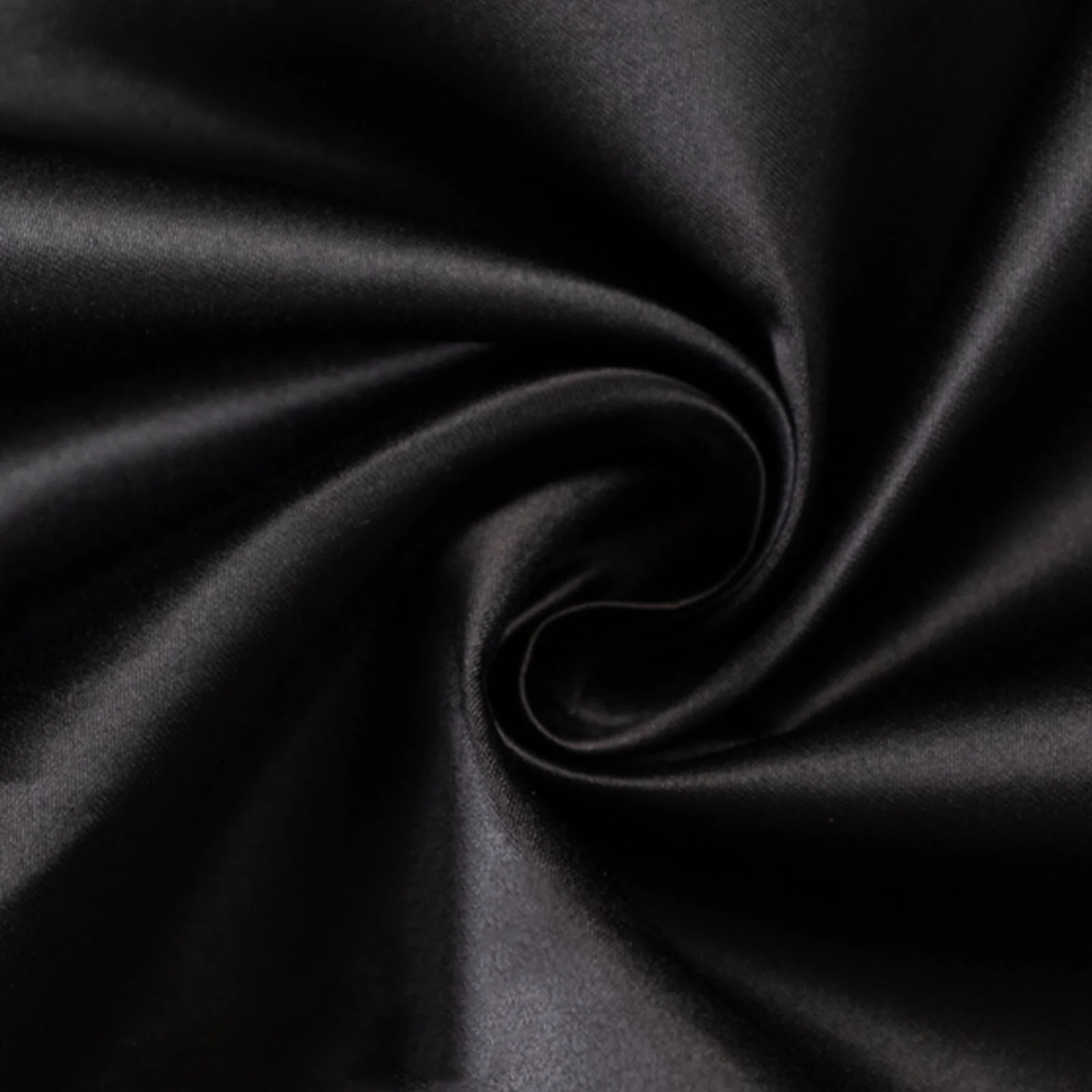 Black Lamour Satin Fabric Bolt, Heavy Matte Satin Fabric By The Yard - 54"x10 Yards - Image 8