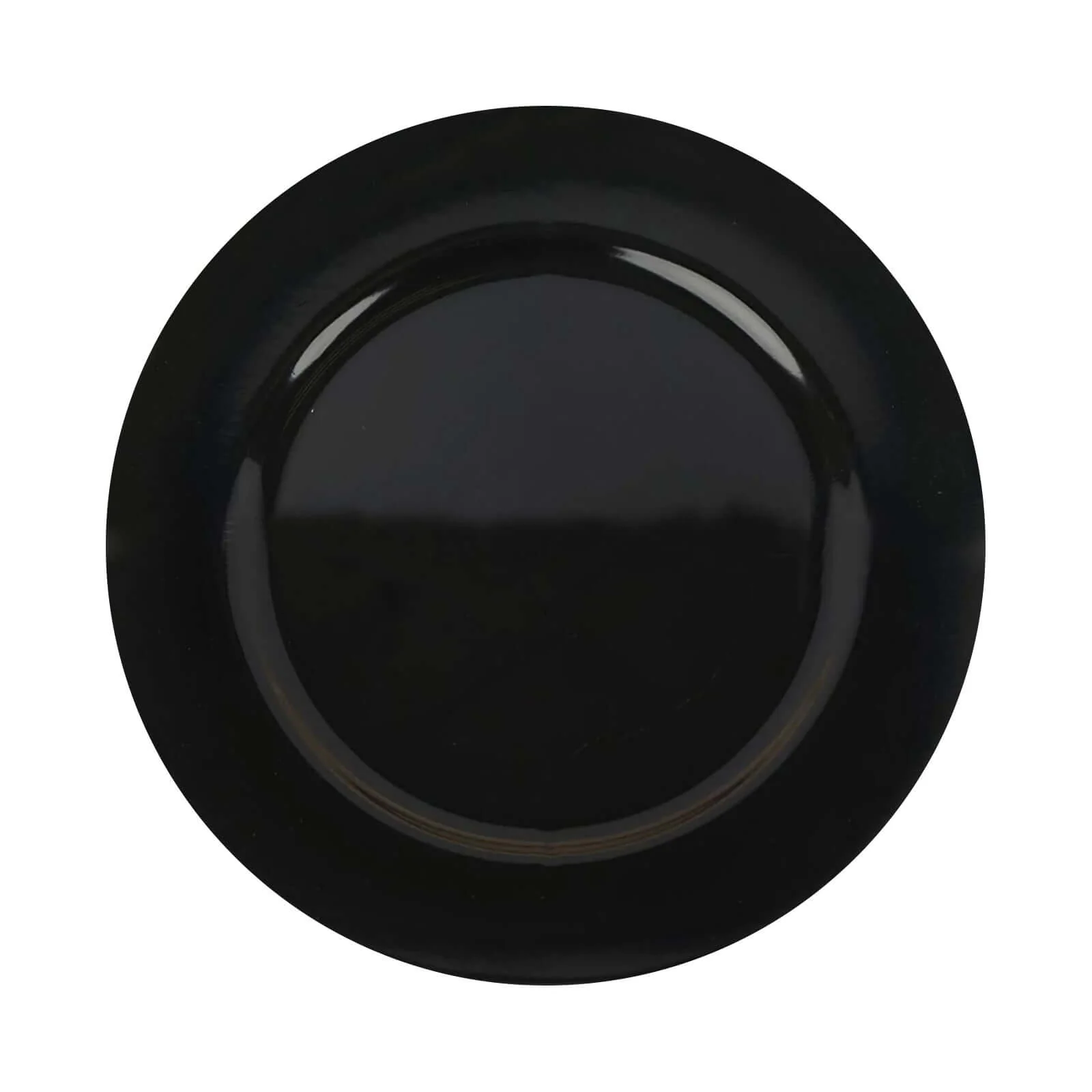 6-Pack Acrylic Plastic Charger Plates 13" Round Black - Dinner Charger Tableware - Image 5