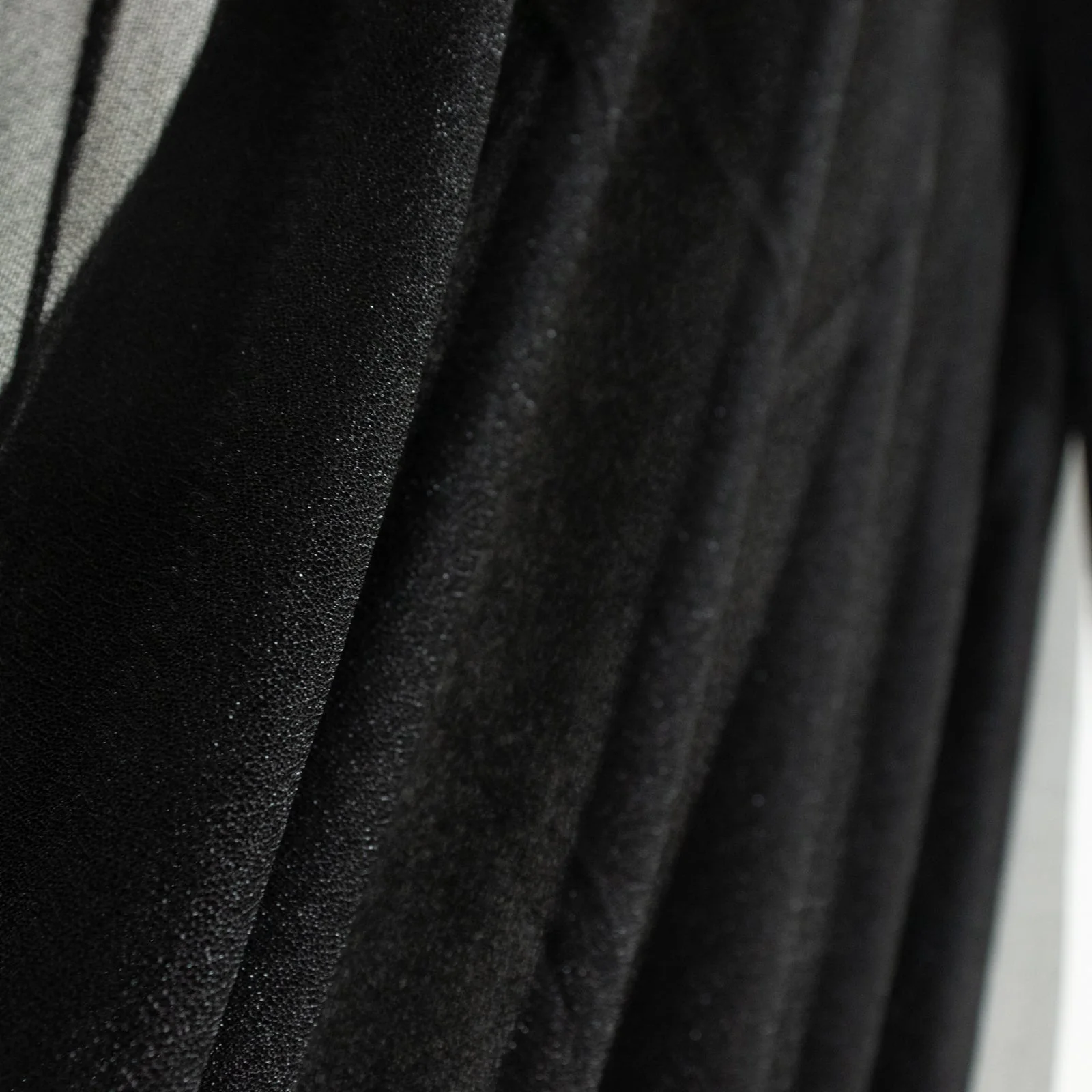 Sheer Wedding Arch Drape – 5ftx14ft Black Sheer Curtain Backdrop, Ceiling Drapery Panel - Image 6