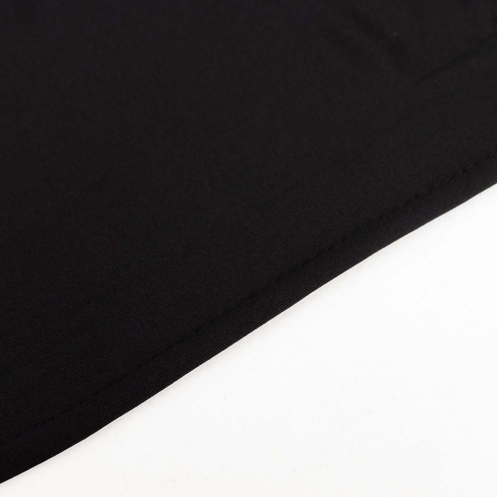 Black Spandex 4-Way Stretch Fabric Bolt, DIY Craft Fabric Roll - 60"x10 Yards - Image 6