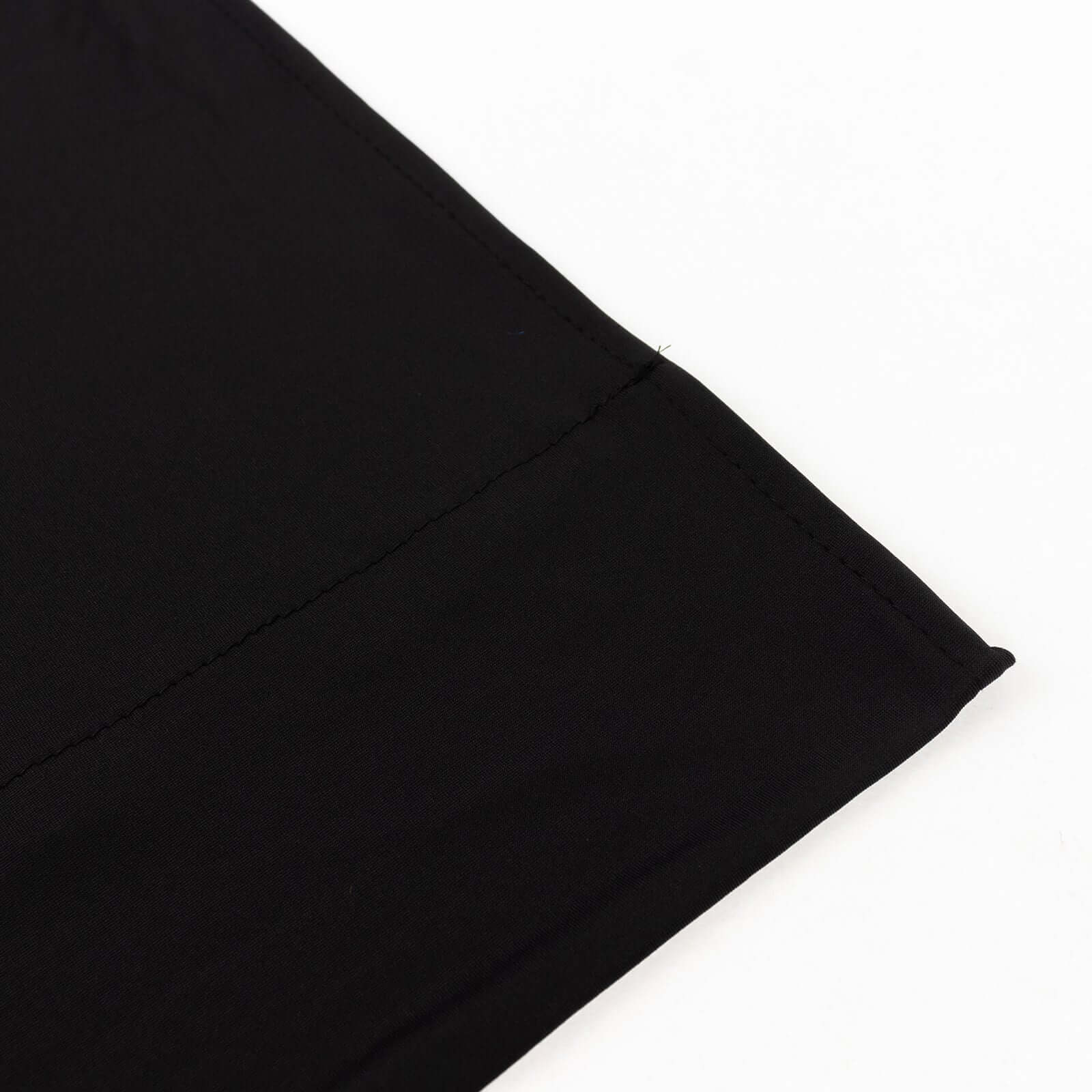 Black Spandex 4-Way Stretch Fabric Bolt, DIY Craft Fabric Roll - 60"x10 Yards - Image 8
