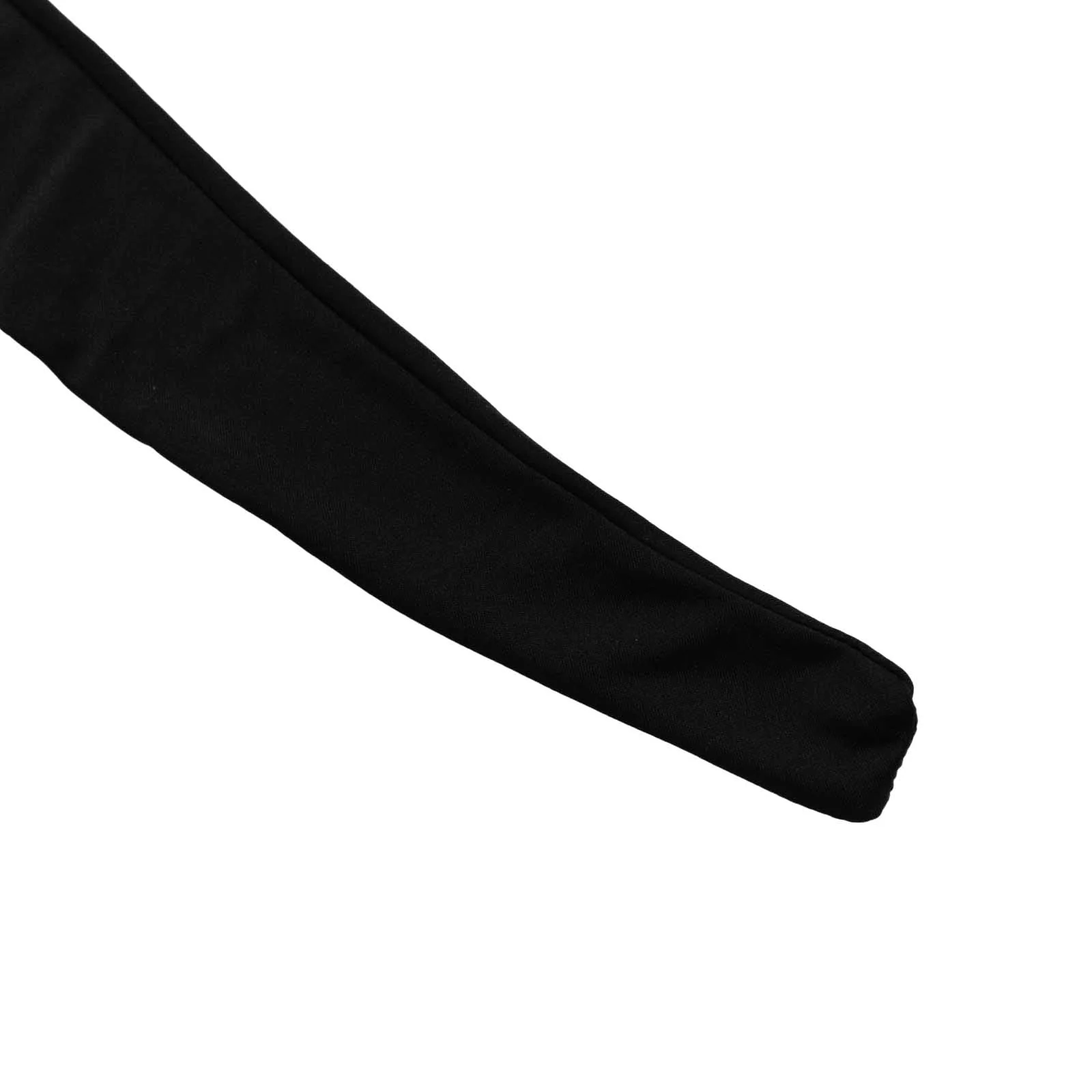 Black Spandex Crescent Moon Chiara Backdrop Stand Cover, Custom Fitted Wedding Arch Cover - 7.5ft - Image 9