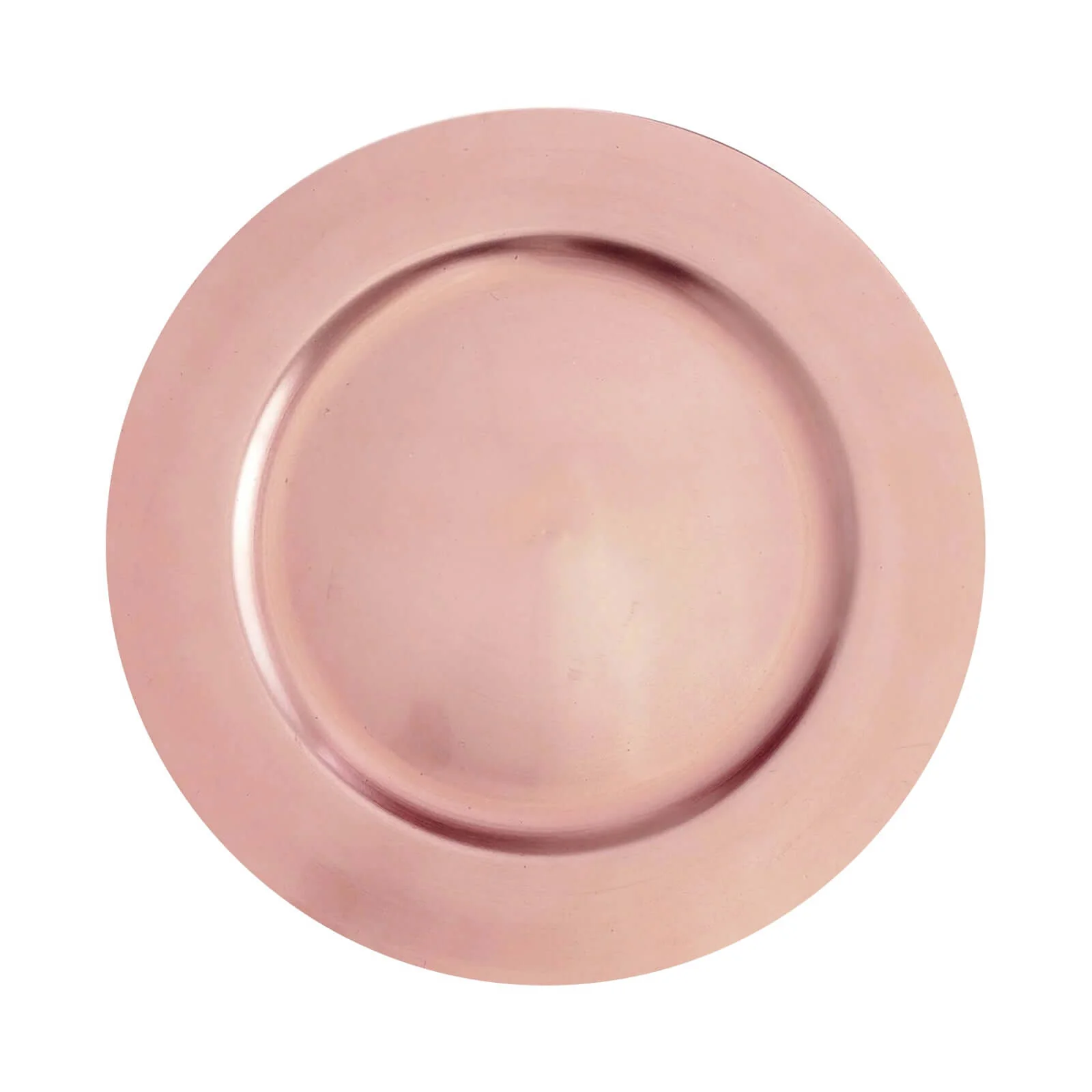 6-Pack Acrylic Plastic Charger Plates 13" Round Blush - Dinner Charger Tableware - Image 6