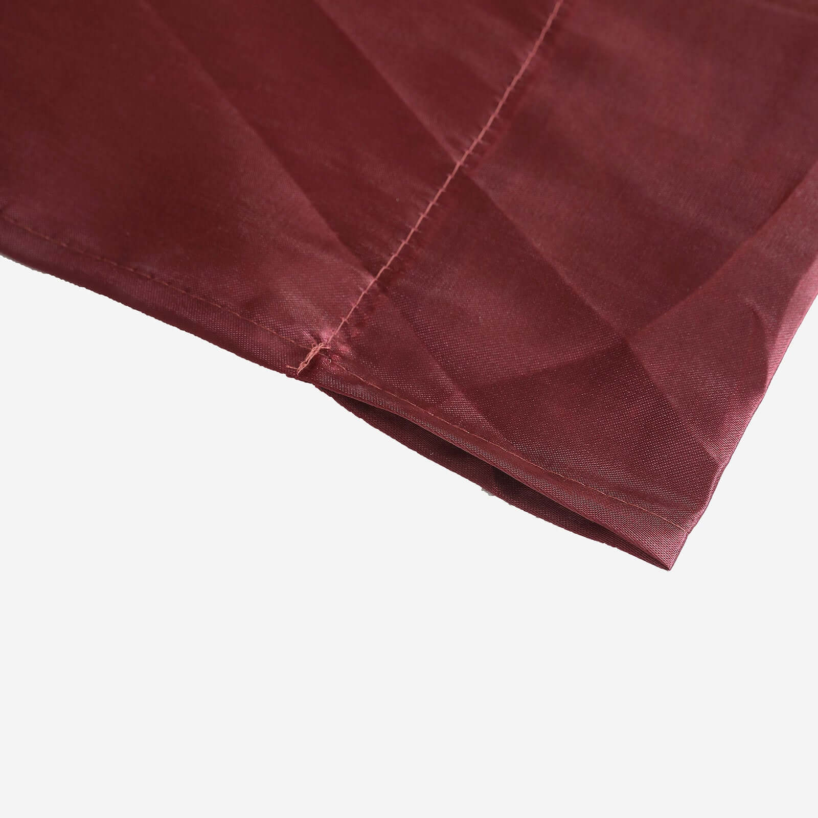 Burgundy Satin Backdrop Drape Curtain, Photo Booth Event Divider Panel - 8ftx10ft - Image 9
