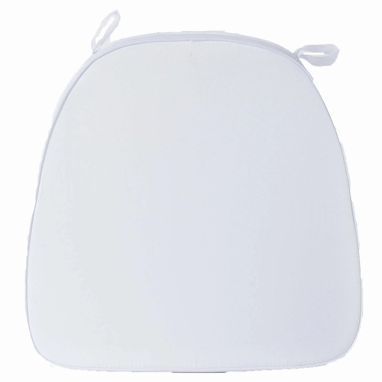 Chiavari Chair Pad Memory Foam 1.5" Thick with Ties White - Removable Cover for Weddings & Events - Image 6