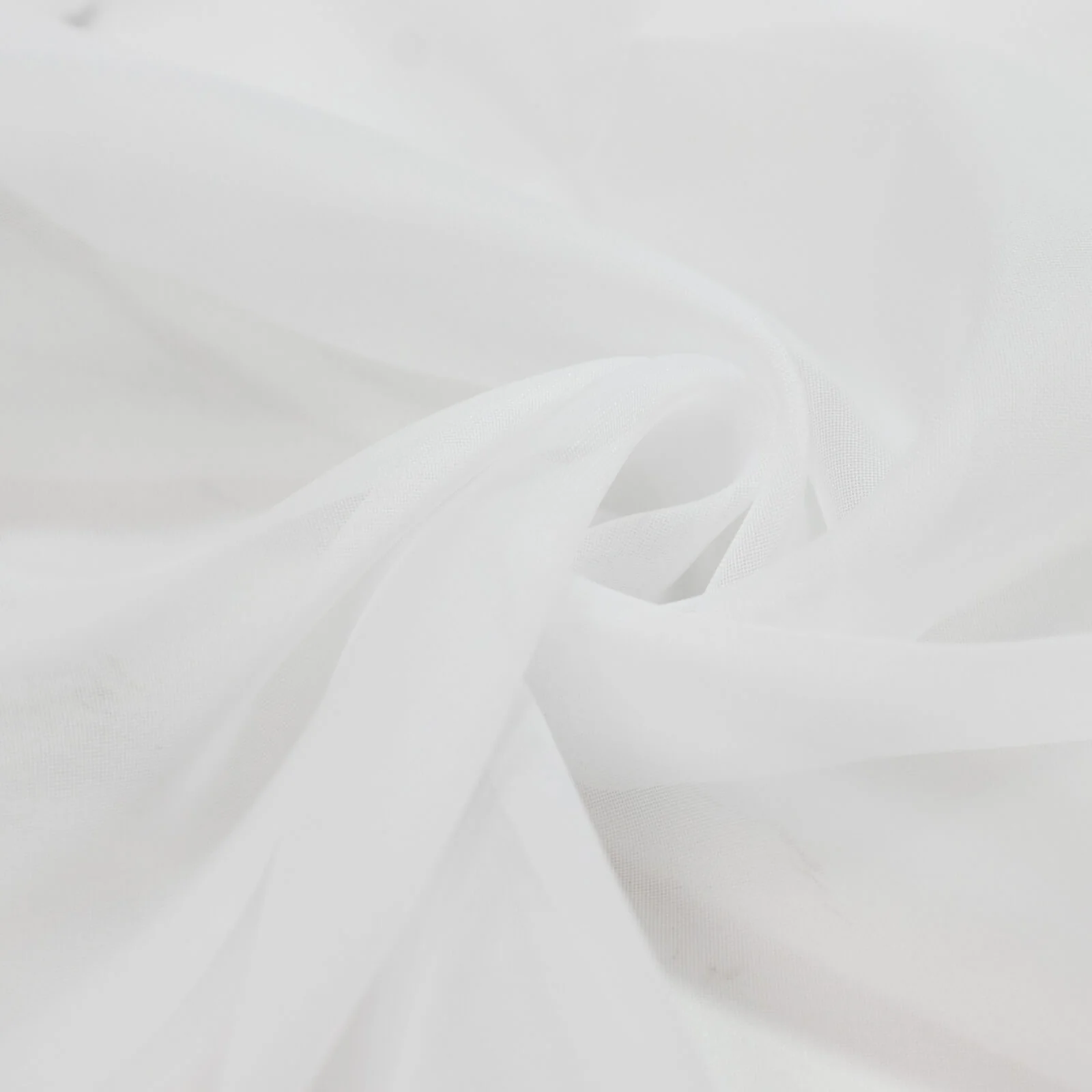 Chiffon Backdrop Curtain Panel 10ft x 14ft – White Durable Flame Resistant Sheer Draping Fabric with Rod Pocket - Image 7