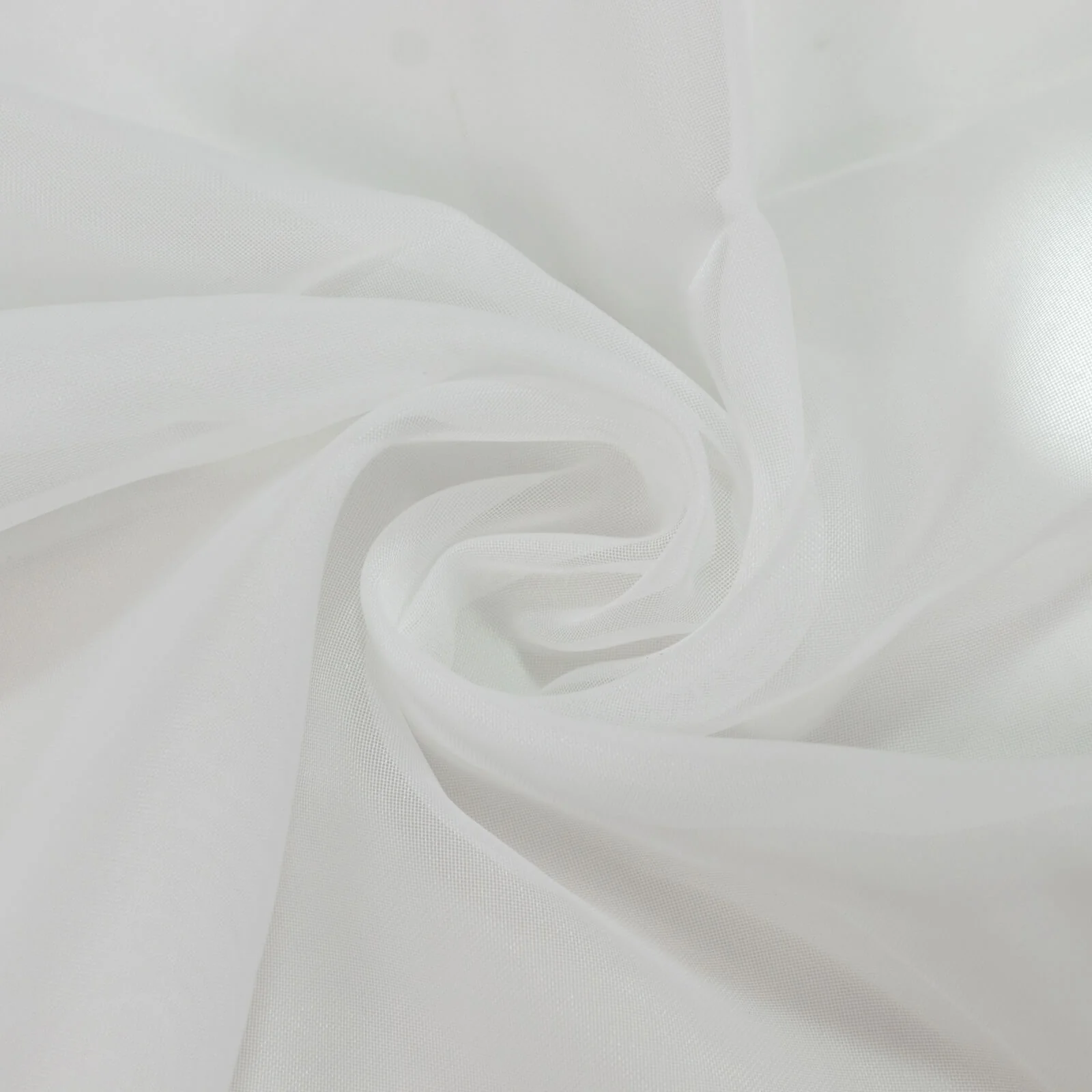 Chiffon Backdrop Curtain Panel 10ft x 12ft – Ivory Durable Flame Resistant Sheer Draping Fabric with Rod Pocket - Image 7