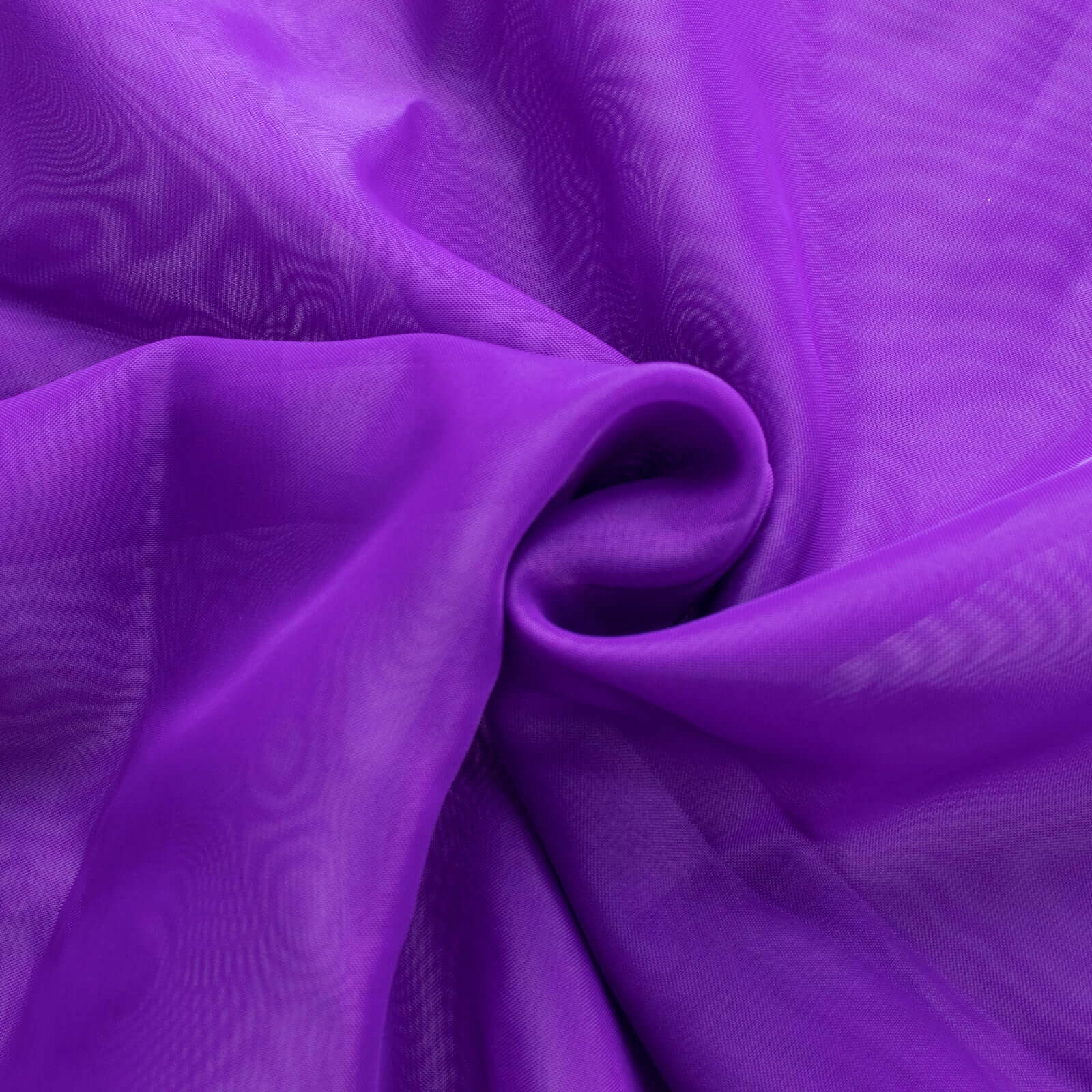 Chiffon Curly Chair Sash 32" Long – Purple 6-Strand Ribbon Tie - Image 8