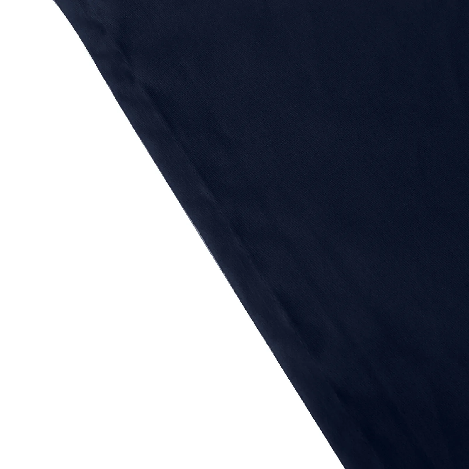 Cotton Blend Rectangle Tablecloth 60"x102" Navy Blue Wrinkle-Resistant Fabric - Stylish Table Cover - Image 10