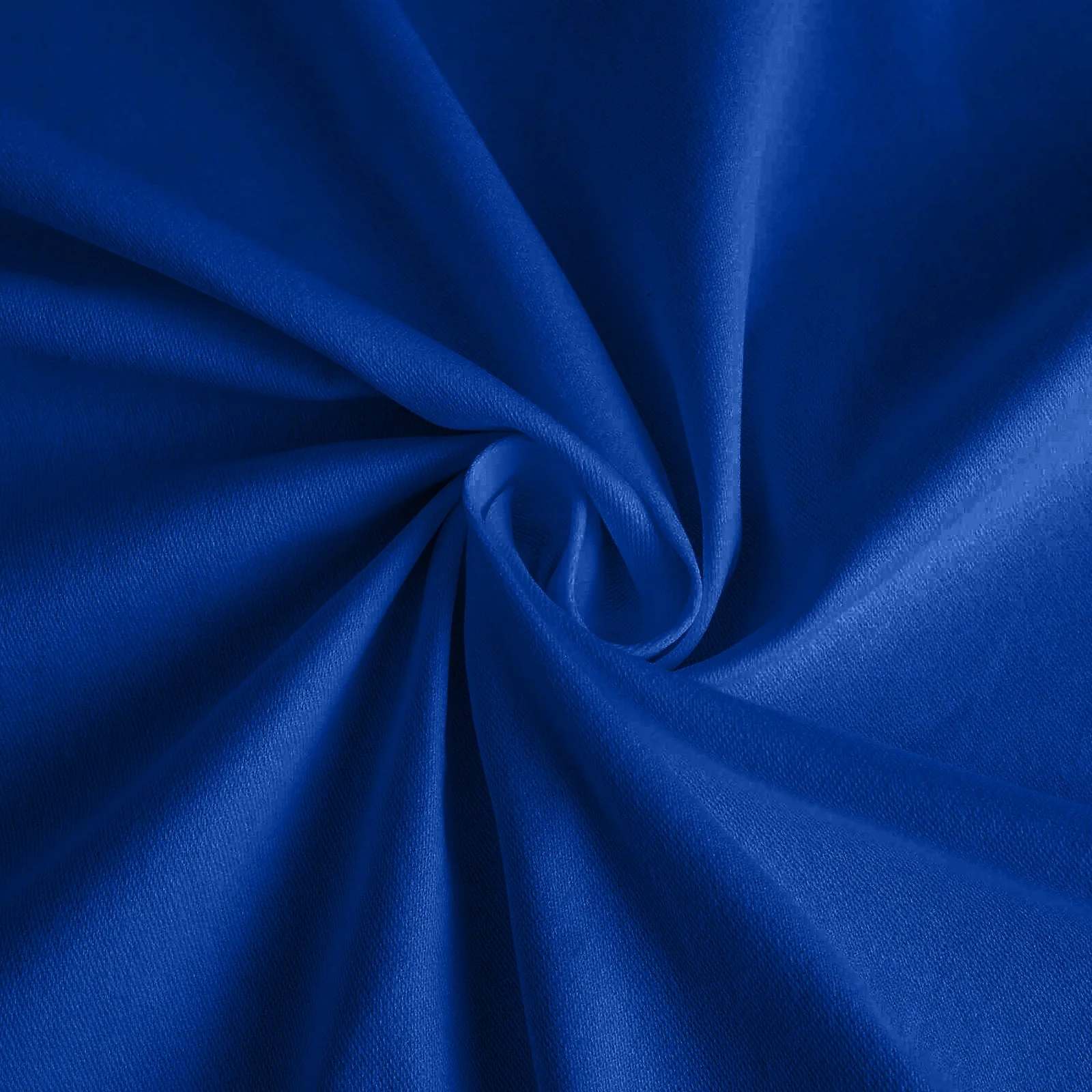 Cotton Blend Rectangle Tablecloth 60"x102" Royal Blue Wrinkle-Resistant Fabric - Stylish Table Cover - Image 7