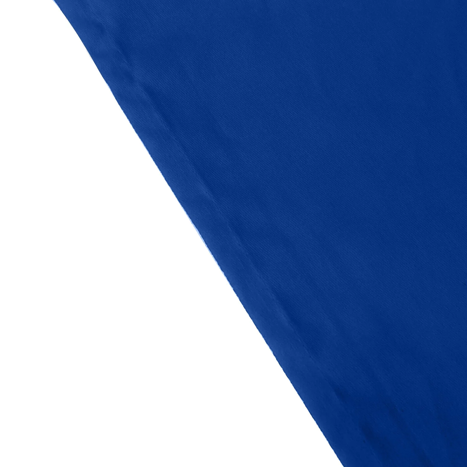 Cotton Blend Rectangle Tablecloth 60"x102" Royal Blue Wrinkle-Resistant Fabric - Stylish Table Cover - Image 9