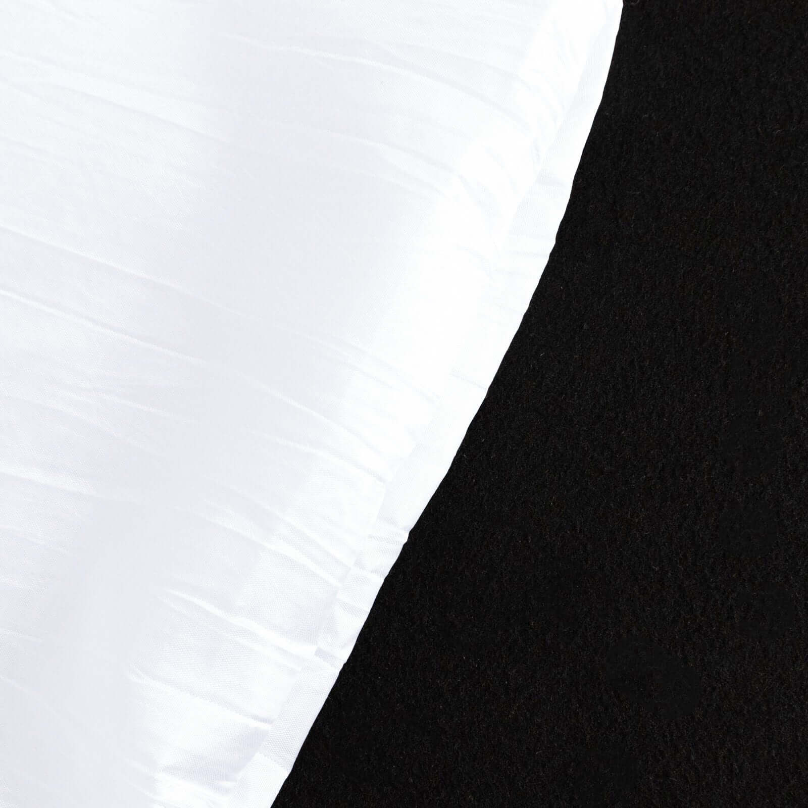Crinkle Crushed Taffeta Banquet Chair Cover White - Reusable Graceful Design for Weddings - Image 15