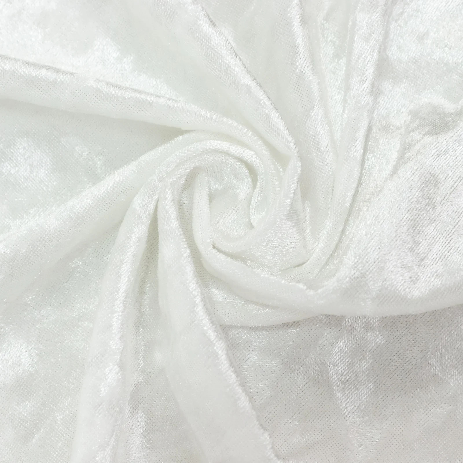 Crushed Velvet Backdrop Curtain – White 5ft x 10ft Event Drape with Rod Pocket, Privacy Panel for Photo Booths & Events - Image 7