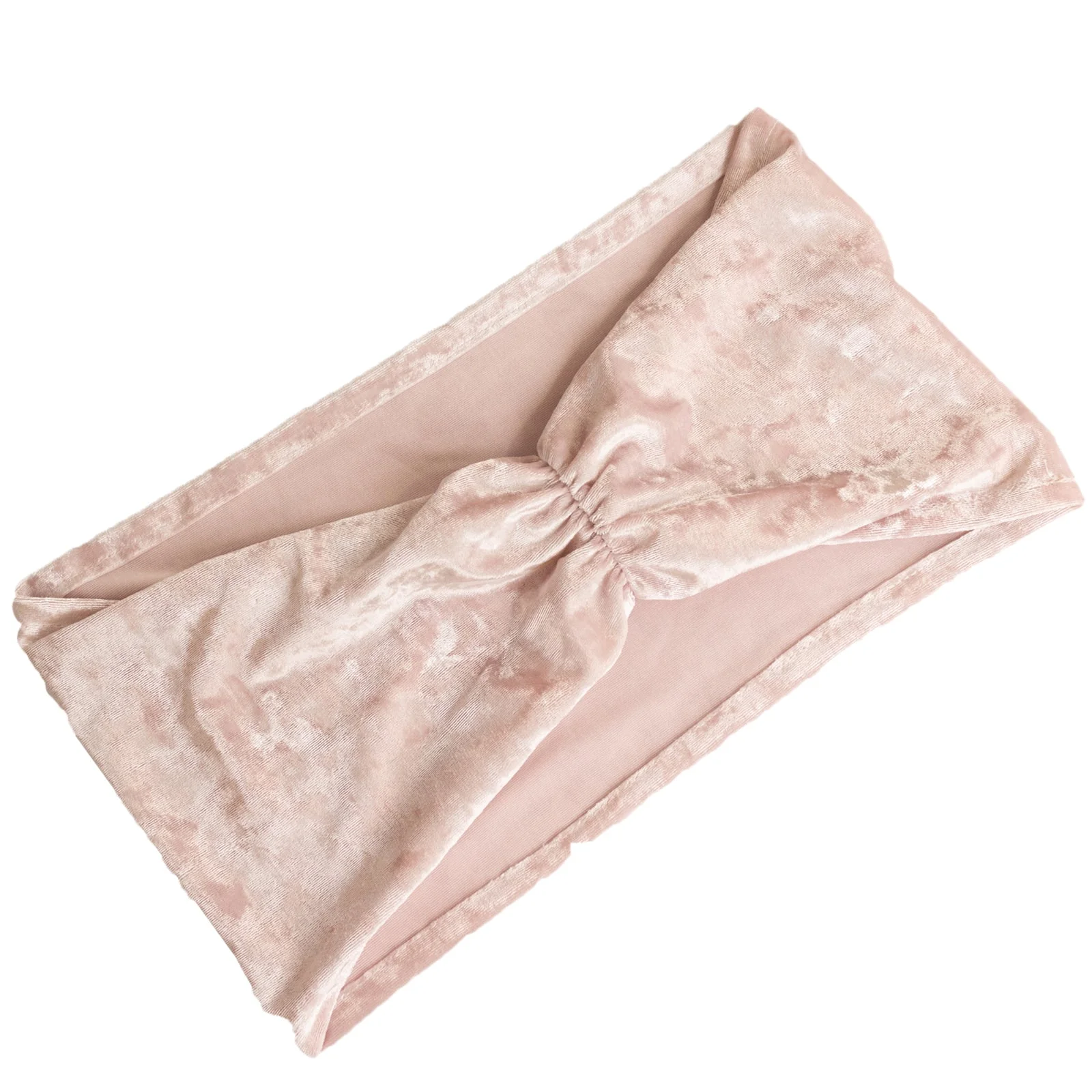 5 Pack Crushed Velvet Chair Sashes Blush, Wide Ruffle Style Textured Decorative Chair Bands - 8"x15" - Image 7