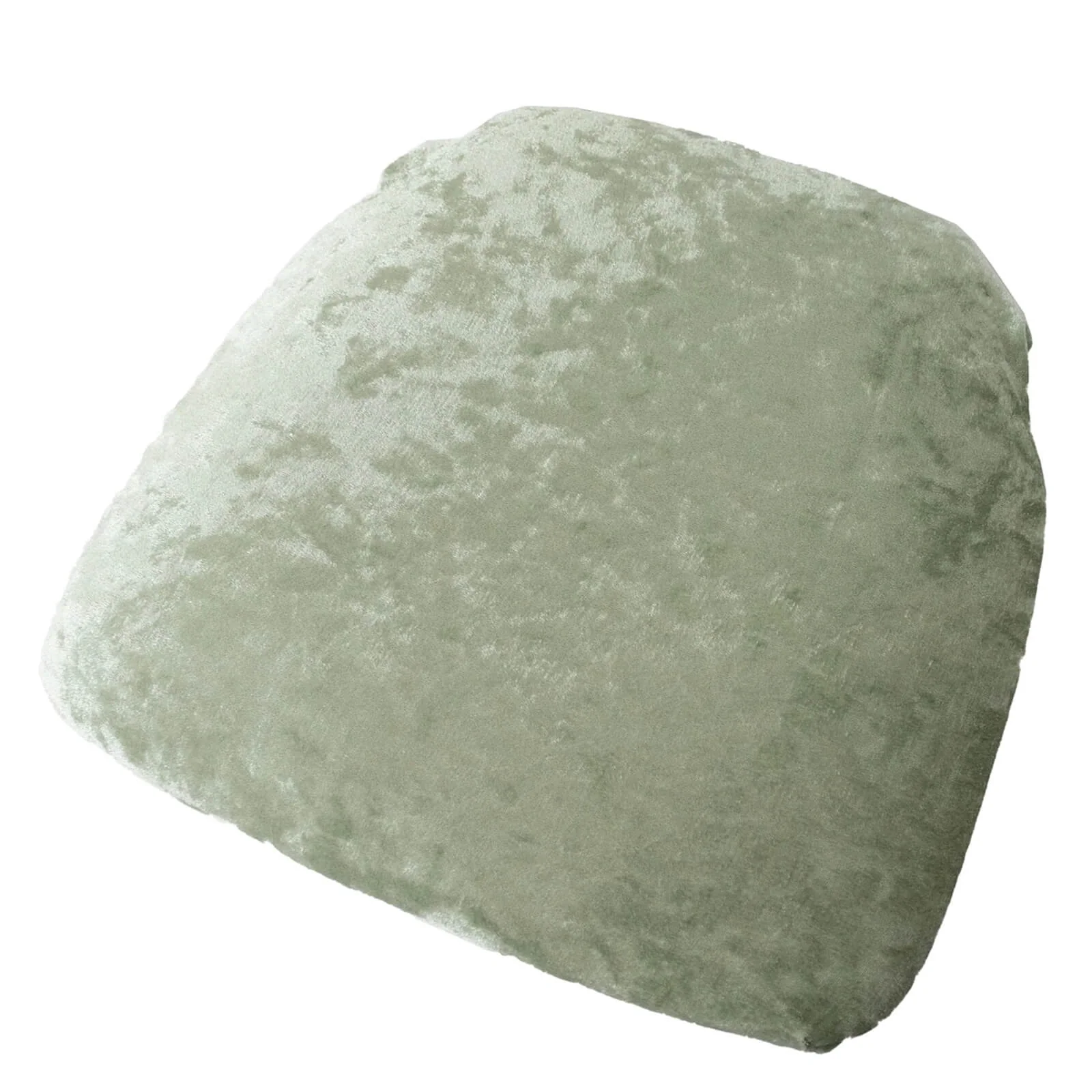 5 Pack Crushed Velvet Chiavari Chair Seat Pad Covers – Sage Green Stretch Cushion Slipcovers for Dining Chairs, Washable & Reusable - Image 7