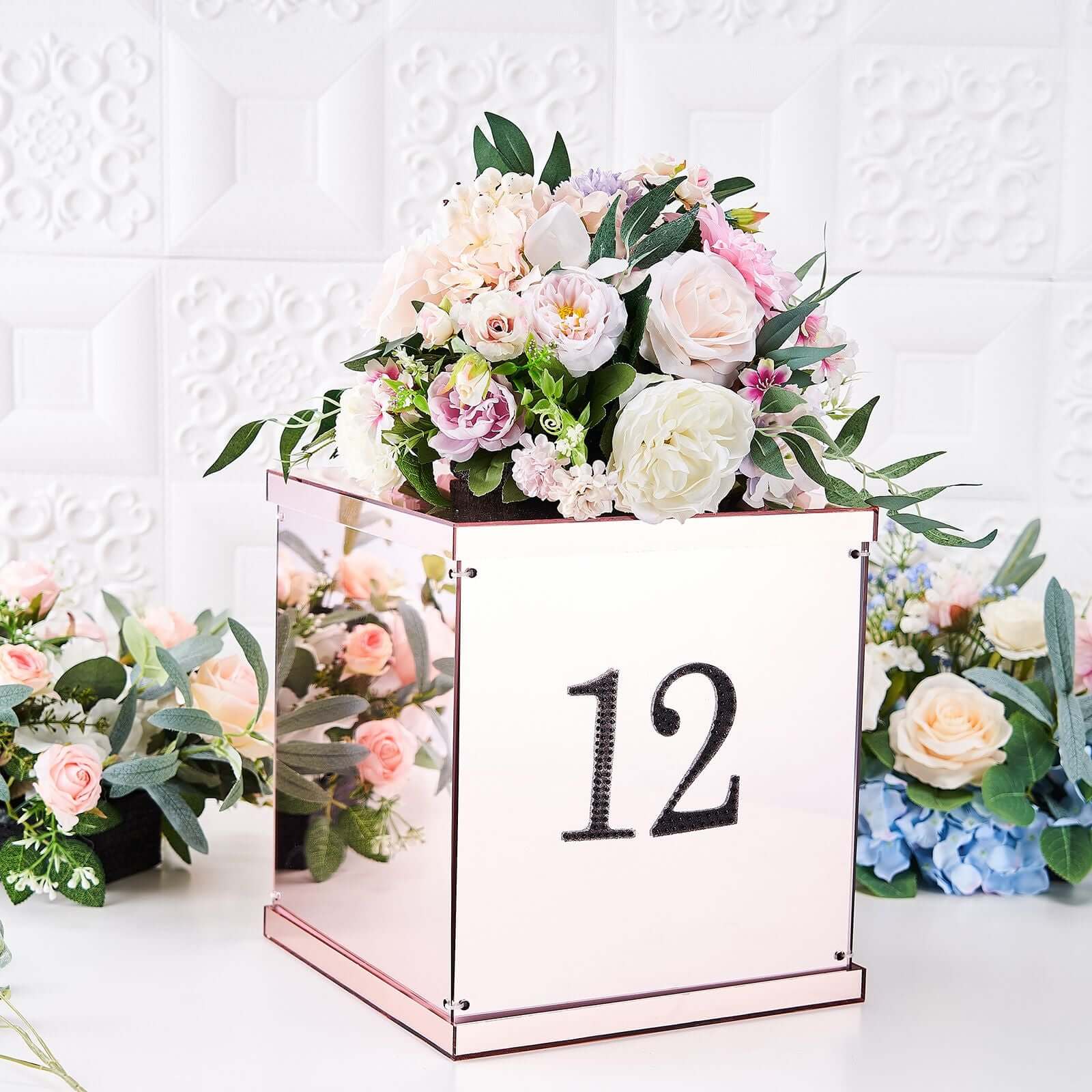 Decorative Rhinestone Number "9" Stickers 4", Black Glitter Adhesive Craft Numbers - DIY Sparkle Embellishments - Image 10