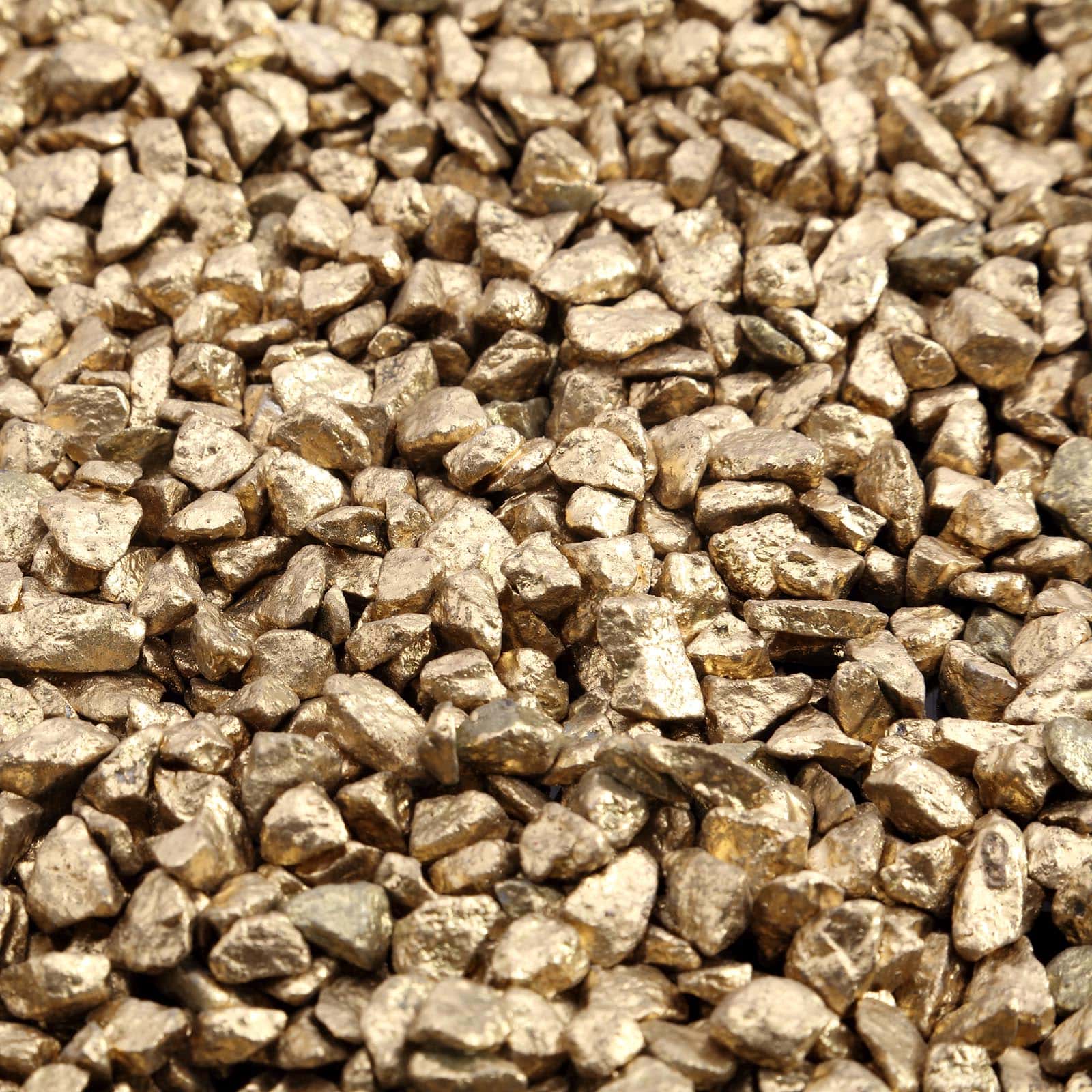 Decorative Stones Polished Metallic Gold 2Lb - Perfect Vase Fillers, Landscaping Rocks, and Aquarium Gravels - Image 8