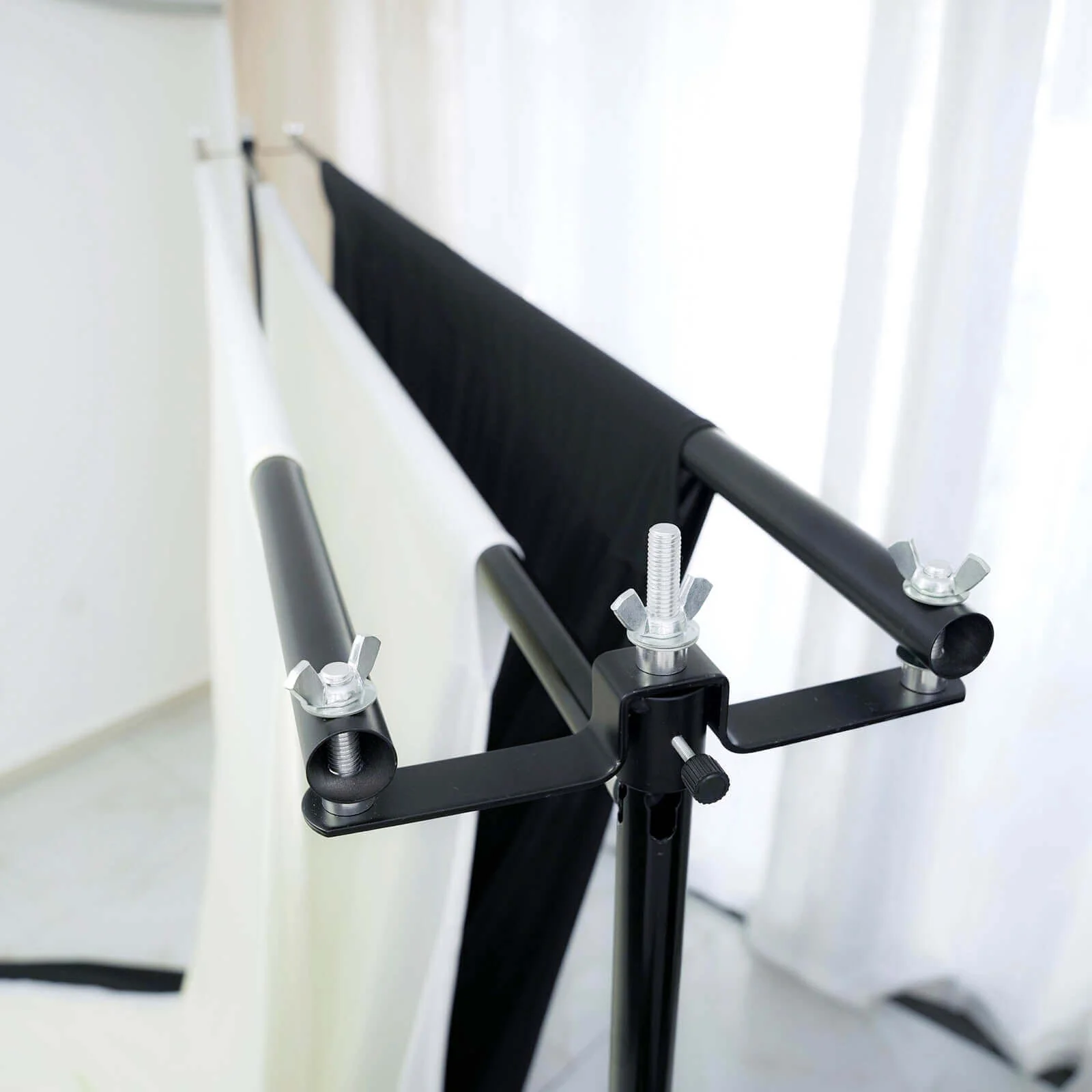 DIY Triple Cross Bars and Mounting Brackets For Pipe and Drape Stands 10ft - Image 8