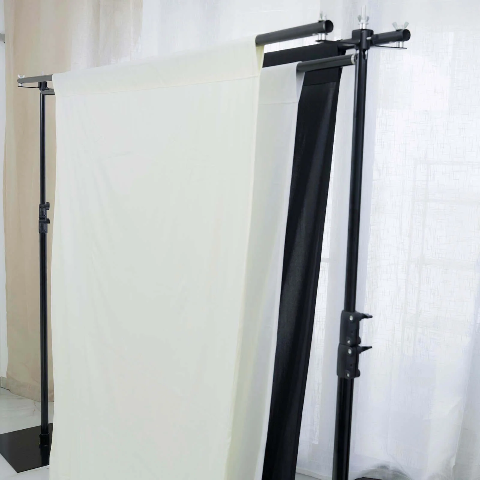 DIY Triple Cross Bars and Mounting Brackets For Pipe and Drape Stands 10ft - Image 9