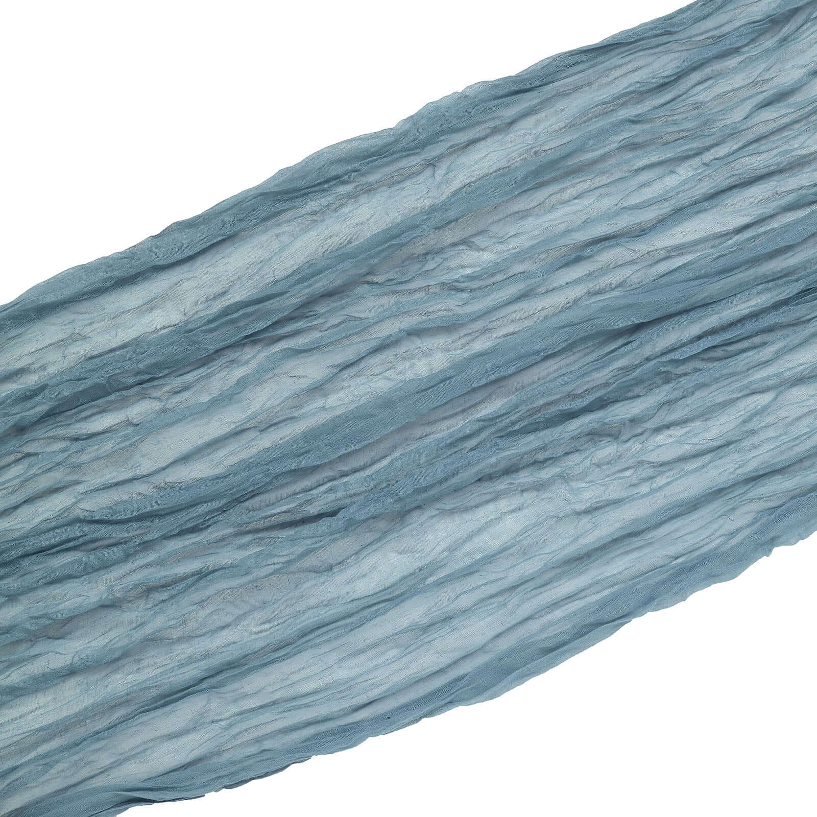 Dusty Blue Gauze Cheesecloth Draping Fabric Wedding Arch Decorations, Window Scarf Valance, Boho Arbor Long Curtain Panel 20ft - Image 8