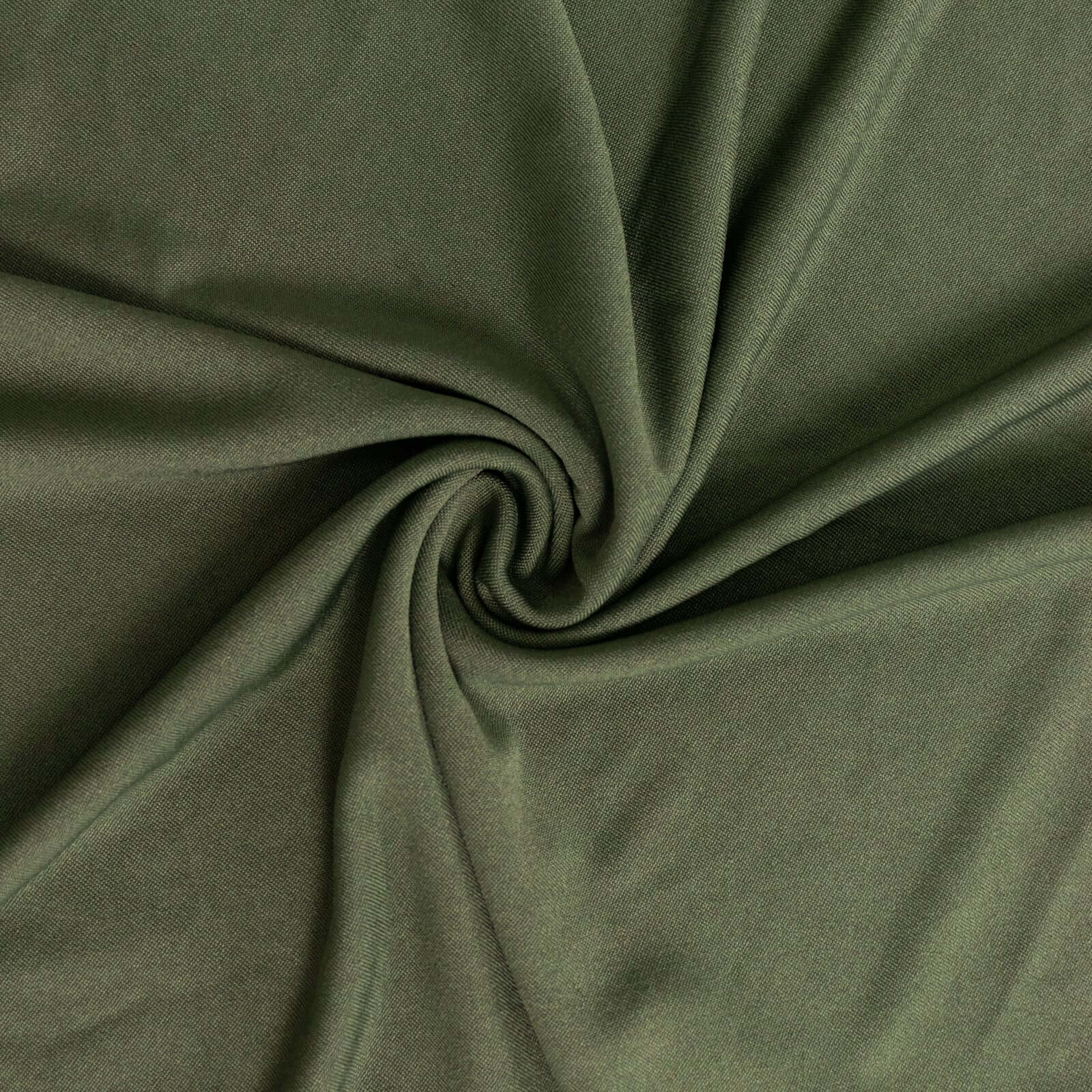 Dusty Sage Green 4-Way Stretch Spandex Backdrop Drape Curtain, Wrinkle Free Event Divider Panel with Rod Pockets - 5ftx10ft - Image 6