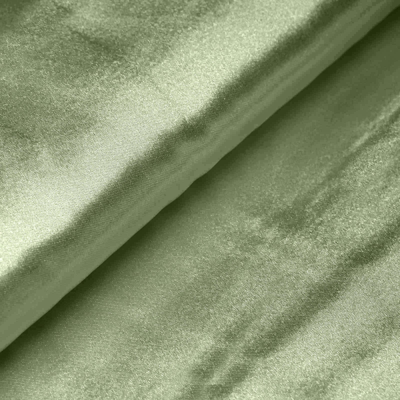 Dusty Sage Green Satin Fabric Bolt 10 Yards x 54"