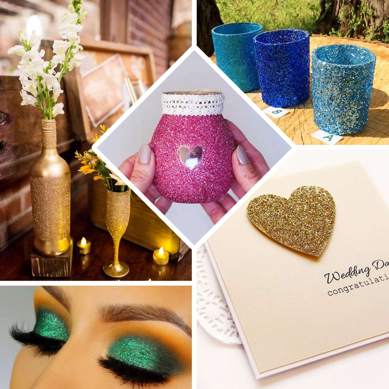Extra Fine Glitter Powder with Shaker Lid 23g Metallic Burgundy - Non-Toxic Glitter Dust - Image 5
