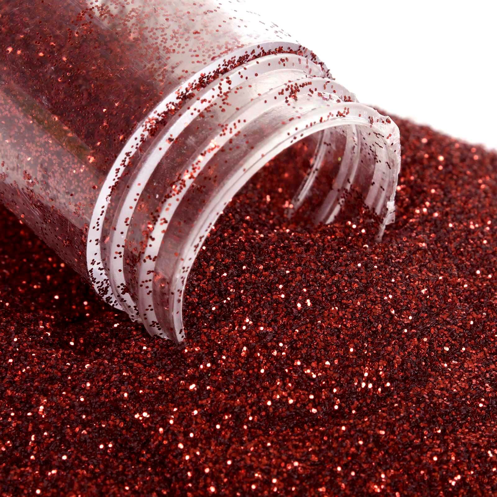 Extra Fine Glitter Powder with Shaker Lid 23g Metallic Burgundy - Non-Toxic Glitter Dust - Image 6
