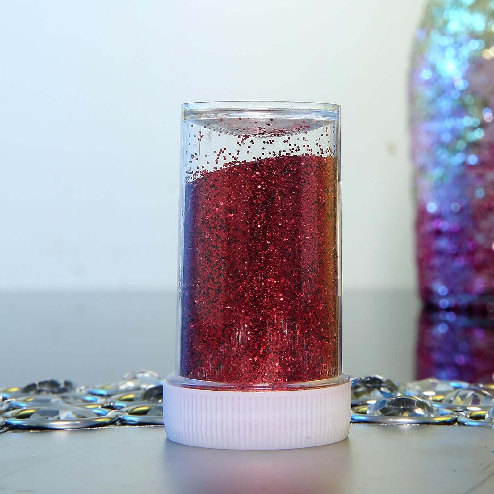 Extra Fine Glitter Powder with Shaker Lid 23g Metallic Burgundy - Non-Toxic Glitter Dust - Image 8