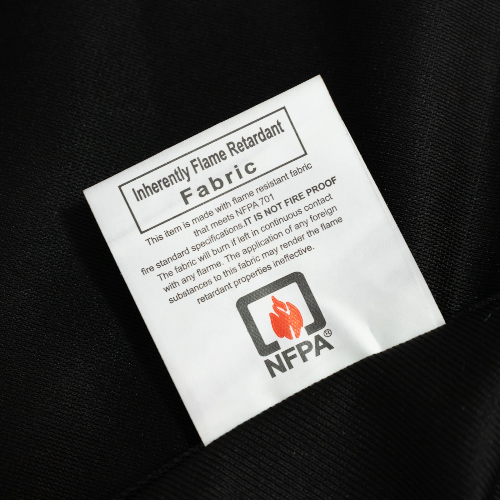 Fire Retardant 132" Round Scuba Polyester Tablecloth – Black, Wrinkle Free, Stain Resistant, Seamless Table Cover - Image 5