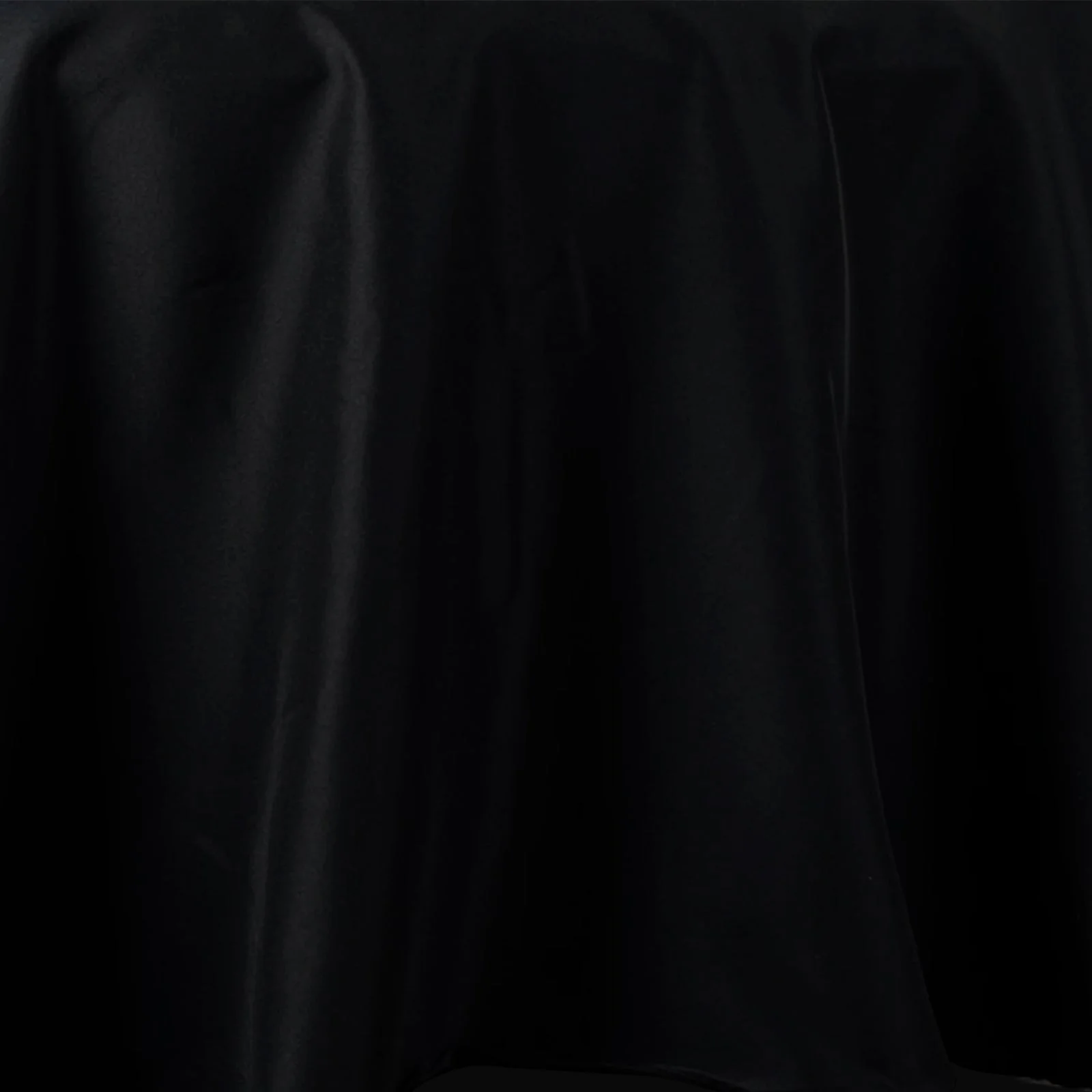 Fire Retardant Premium Polyester Round Tablecloth 108" Black - Wrinkle-Resistant and Safety Certified Table Cover for Events & Gatherings - Image 6
