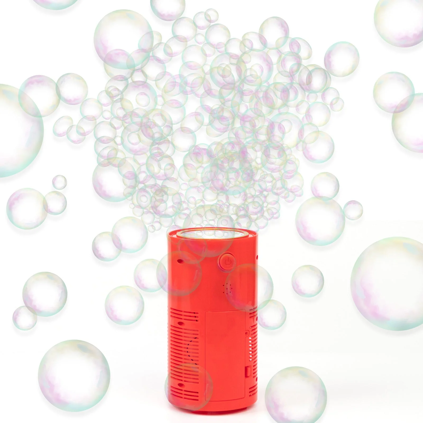 Fireworks Bubble Machine with Dazzling RGB LED Lights – 8.5” Automatic Bubble Blower for Kids, 20 holes 240ml Solution - Image 8