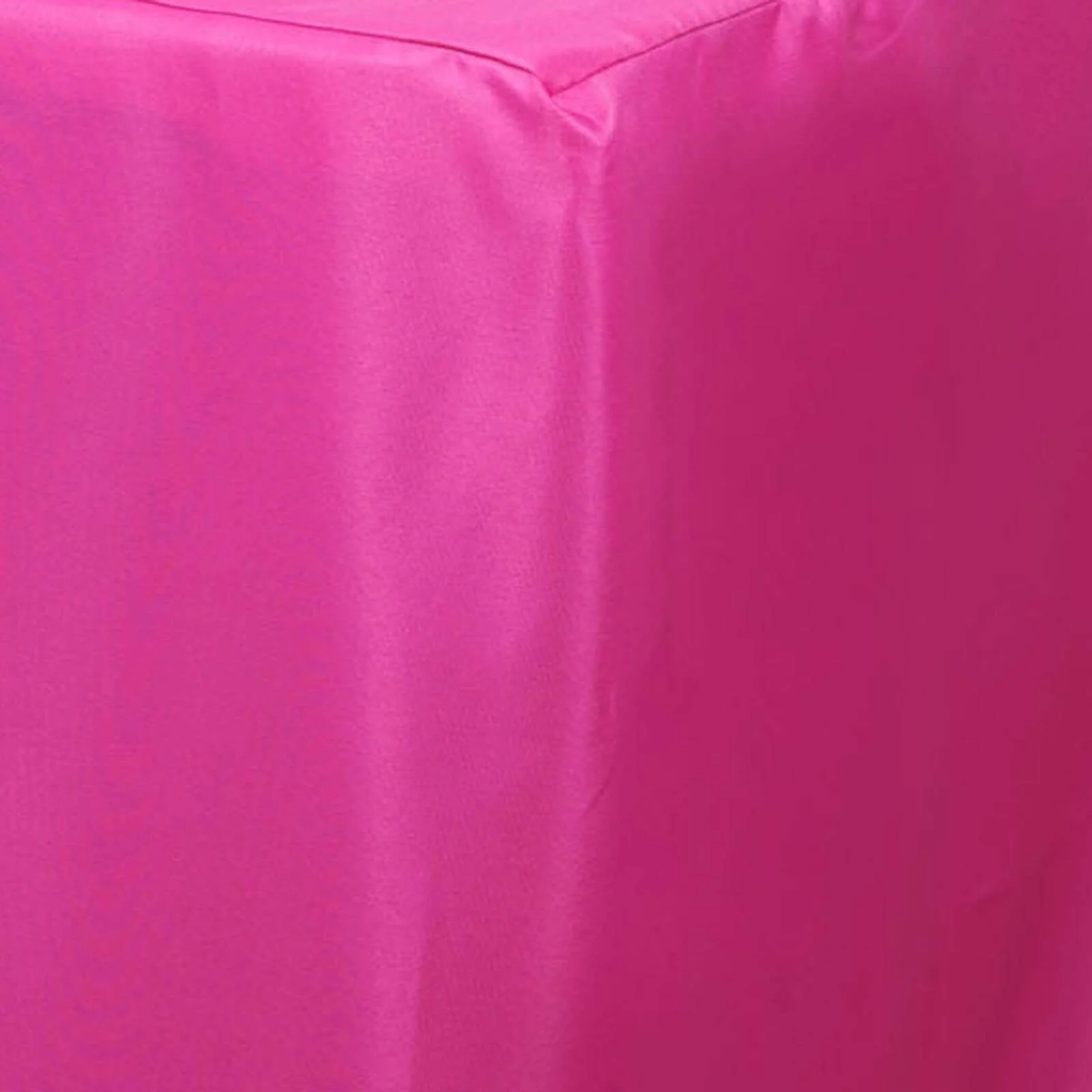 Fitted Polyester Rectangle Tablecloth 96"x30" Fuchsia - Snug Fit for Large Tables - Image 8