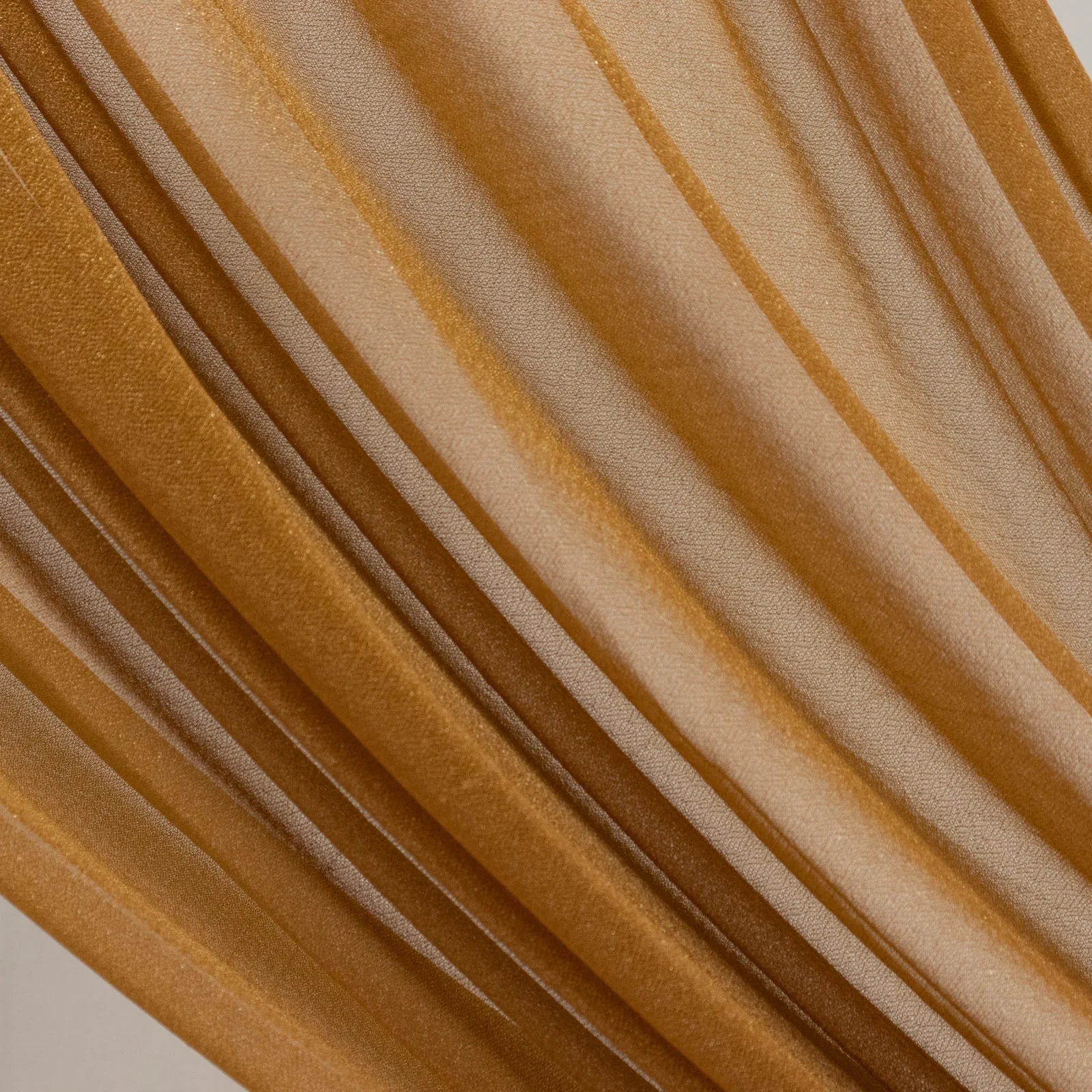 Sheer Wedding Arch Drape – 5ftx14ft Gold Sheer Curtain Backdrop, Ceiling Drapery Panel - Image 6