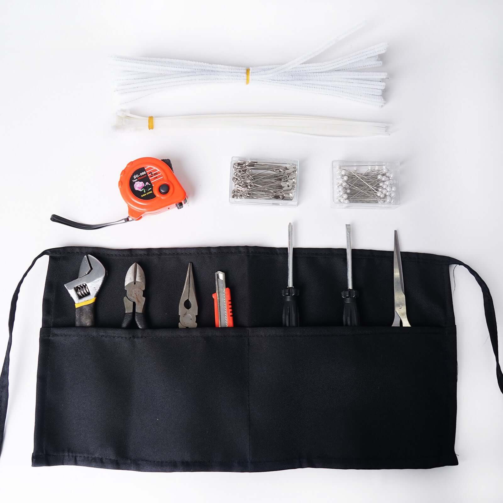 Hanging Hoop Ring Drapery Hardware For 8-Panel Ceiling Draping and FREE Tool Kit - 24" - Image 7