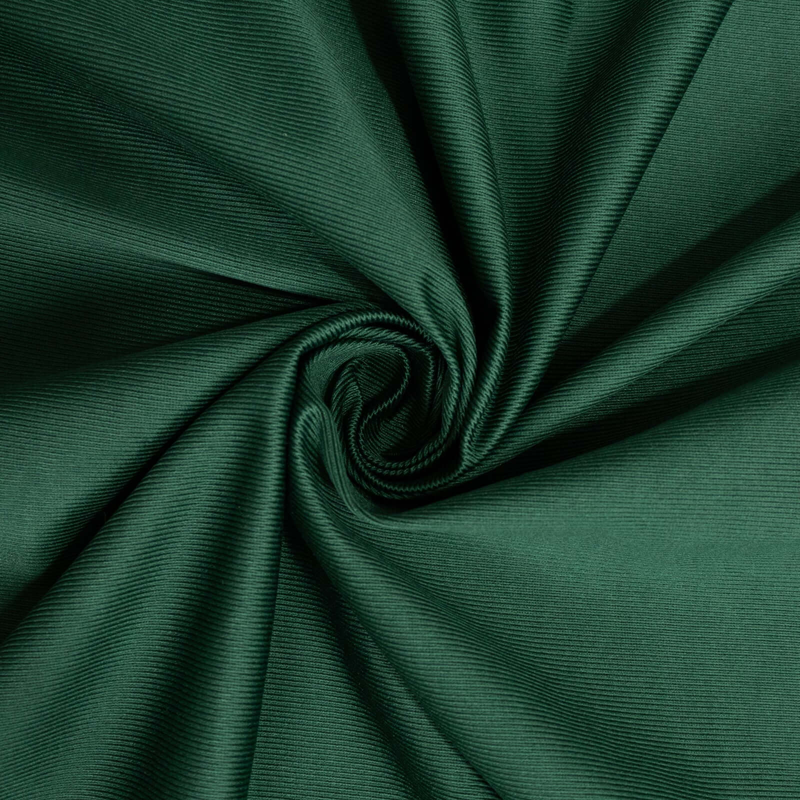 Hunter Emerald Green Scuba Polyester Backdrop Drape Curtain, Durable Flame Resistant Event Divider Panel Wrinkle Free With Rod Pockets - 5ftx14ft - Image 10