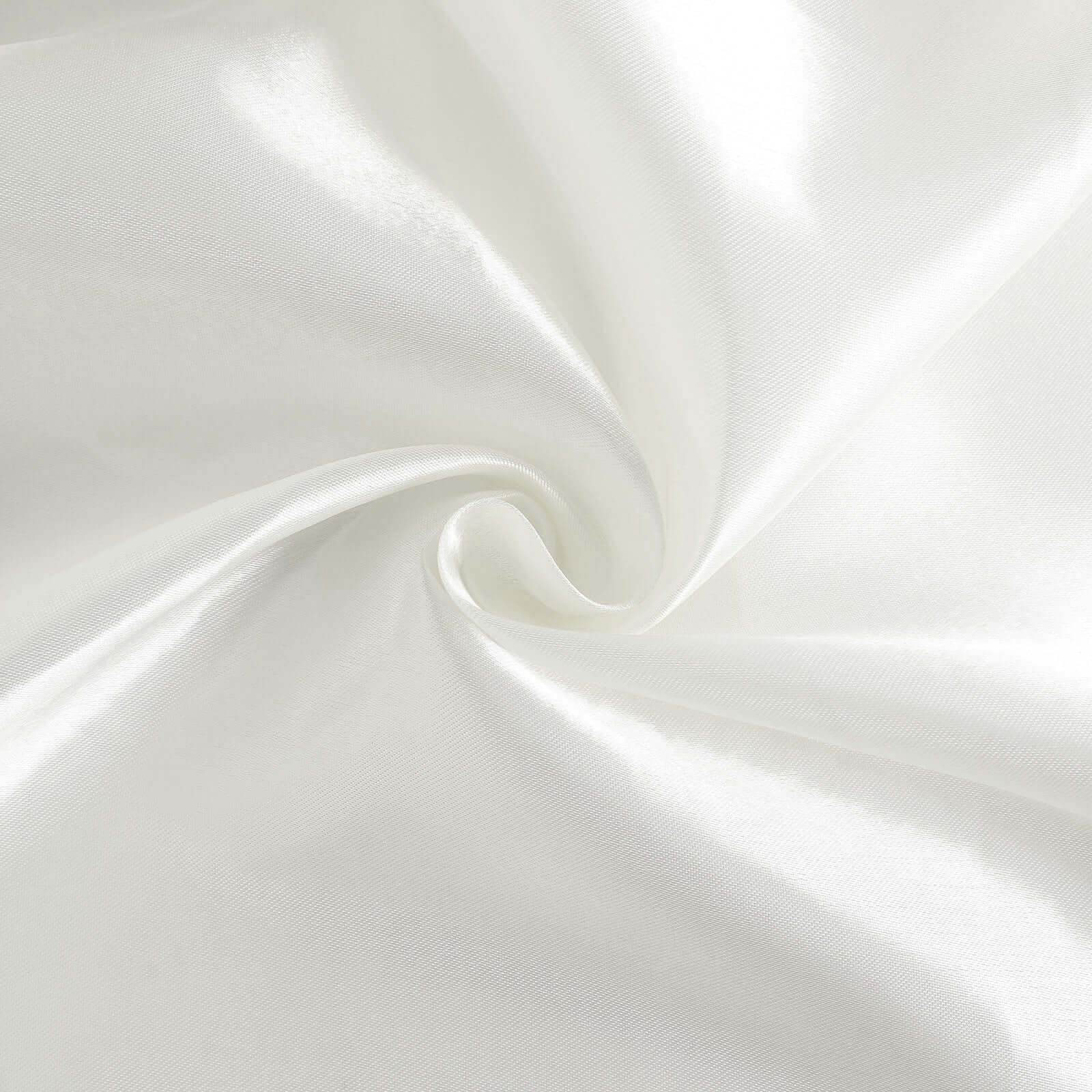 Ivory Satin Backdrop Drape Curtain, Photo Booth Event Divider Panel - 8ftx10ft - Image 8