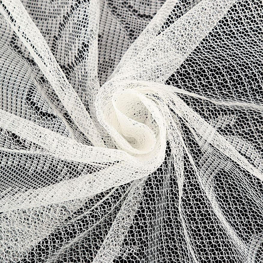 Lace Round Tablecloth 70" Ivory with Premium Design Table Cover - Image 6